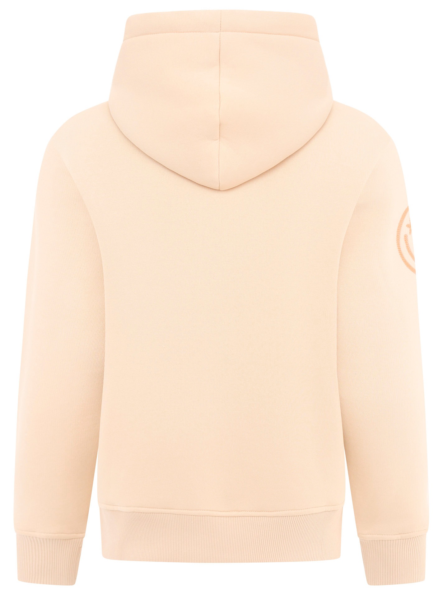 Zwillingsherz Hoodie »"Glück"«, mit Schriftzug Glück und Kängurutaschen