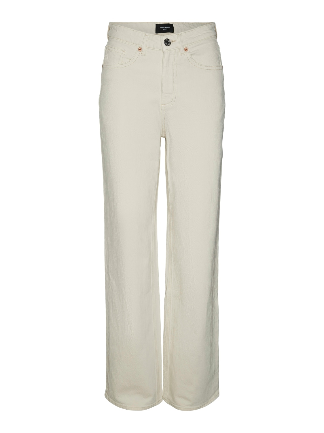 Vero Moda Straight-Jeans »VMTESSA HR WIDE STR JEANS ECRU GA«