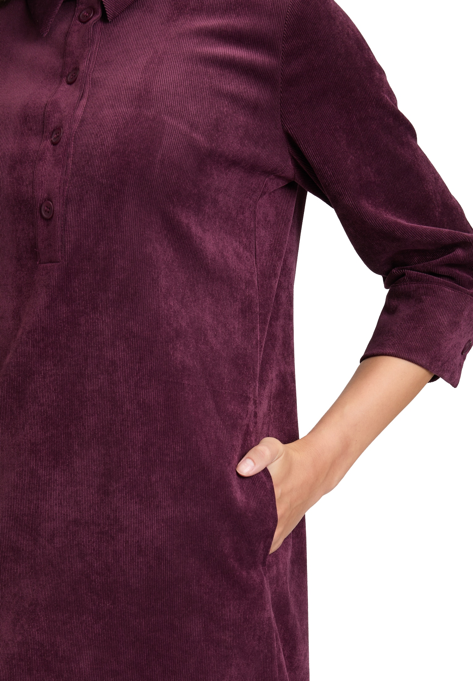 Betty&Co Bodykleid »Casual-Kleid mit Kragen«
