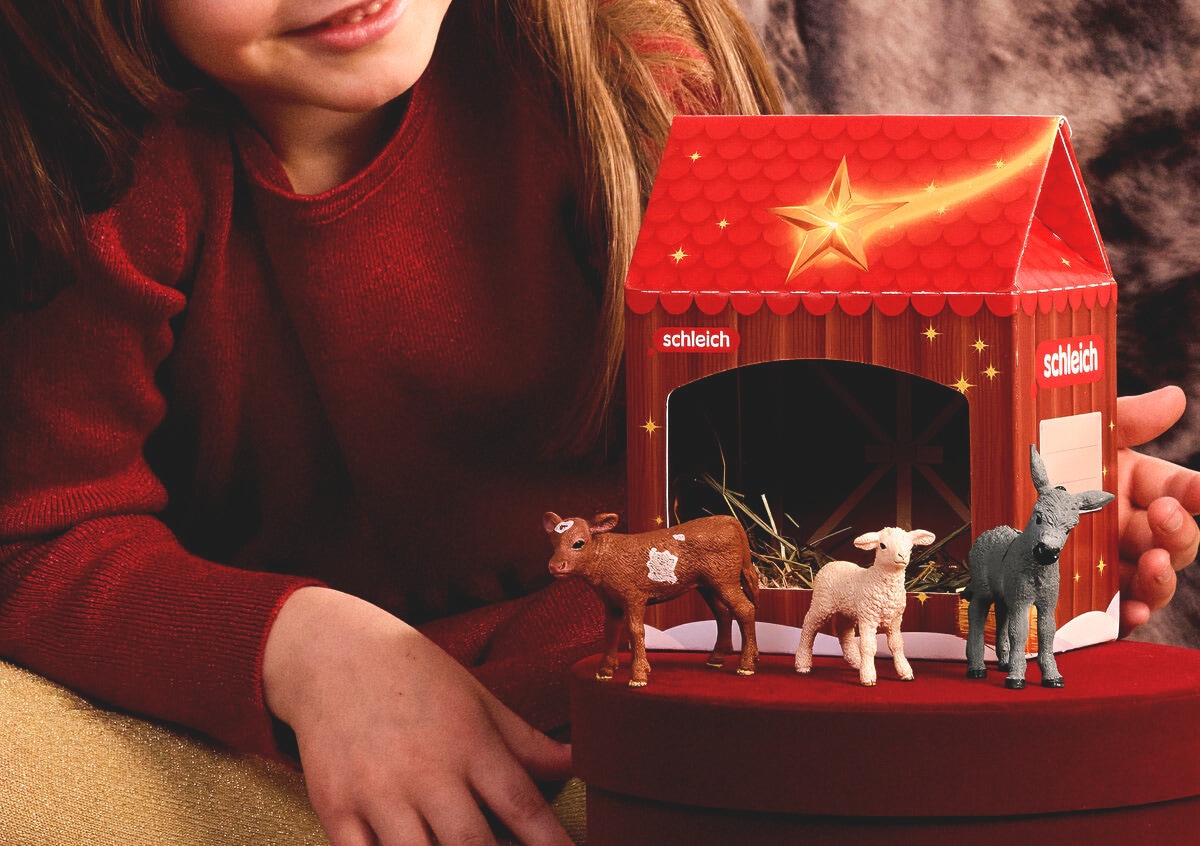 Schleich® Spielfigur »FARM WORLD, Weihnachtskrippe (42822)«