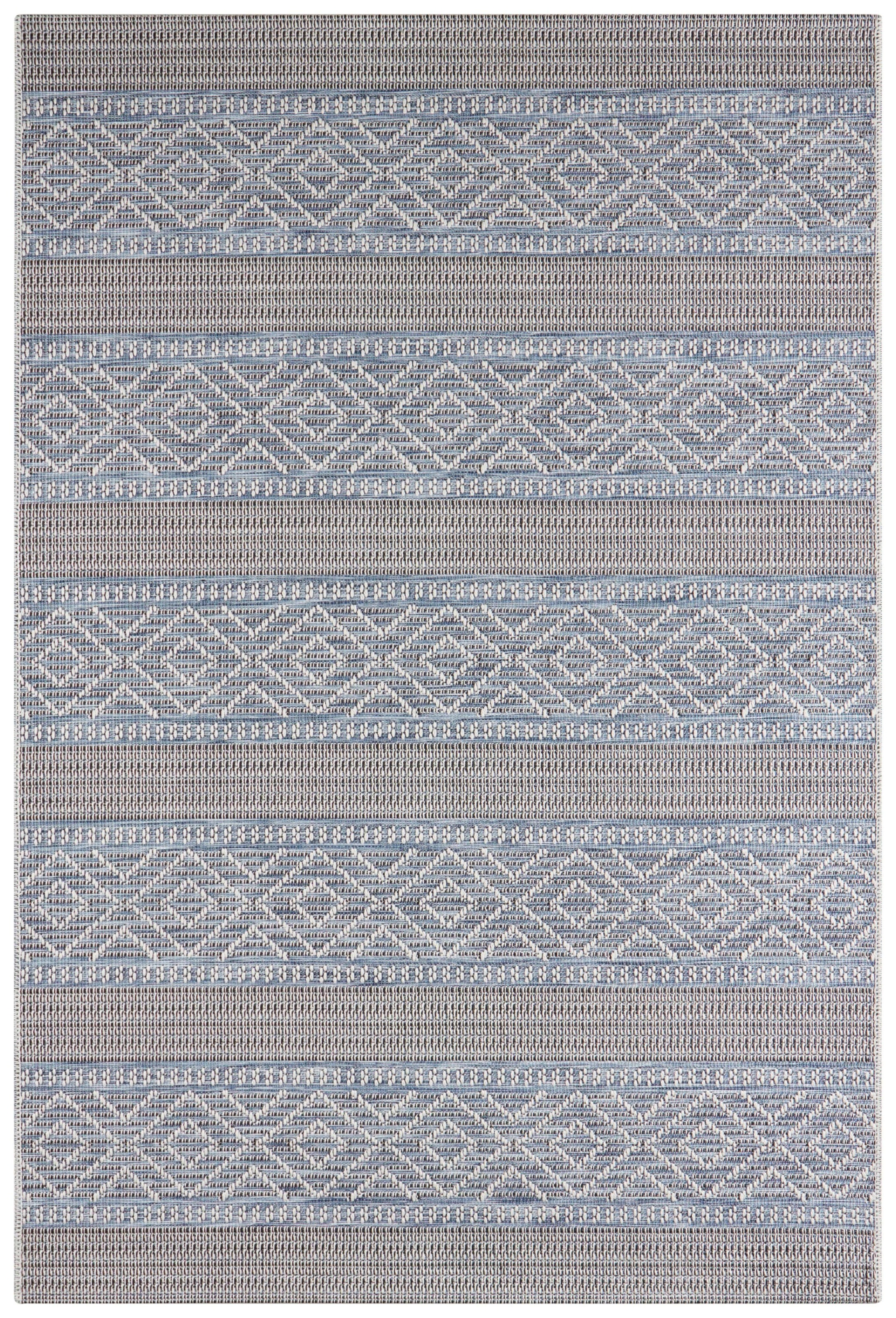 ELLE DECORATION Teppich »Rhone«, rechteckig, 4 mm Höhe, In-und Outdoor geeignet, Strapazierfähig und pflegeleicht, Flachgewebe