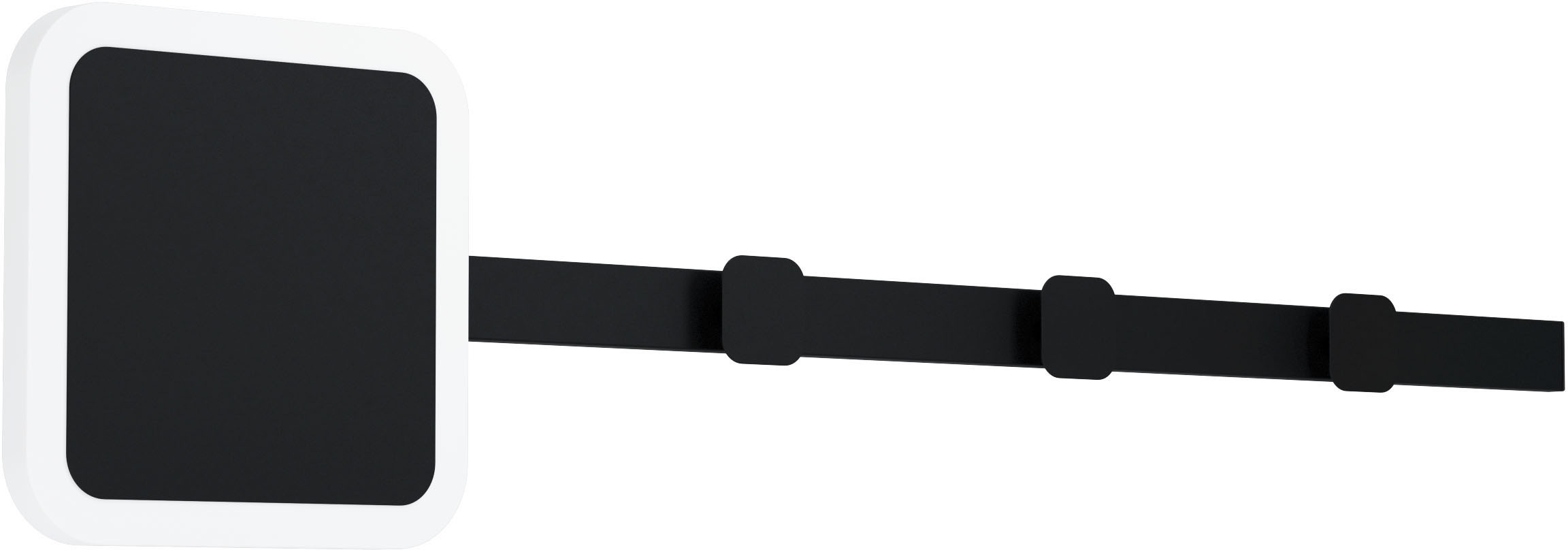 EGLO Deckenleuchte »CARTIGNANO«, Leuchtmittel LED-Modul | LED fest integriert, Deckenleuchte in schwarz aus Stahl - 7,8W - Warmweiß