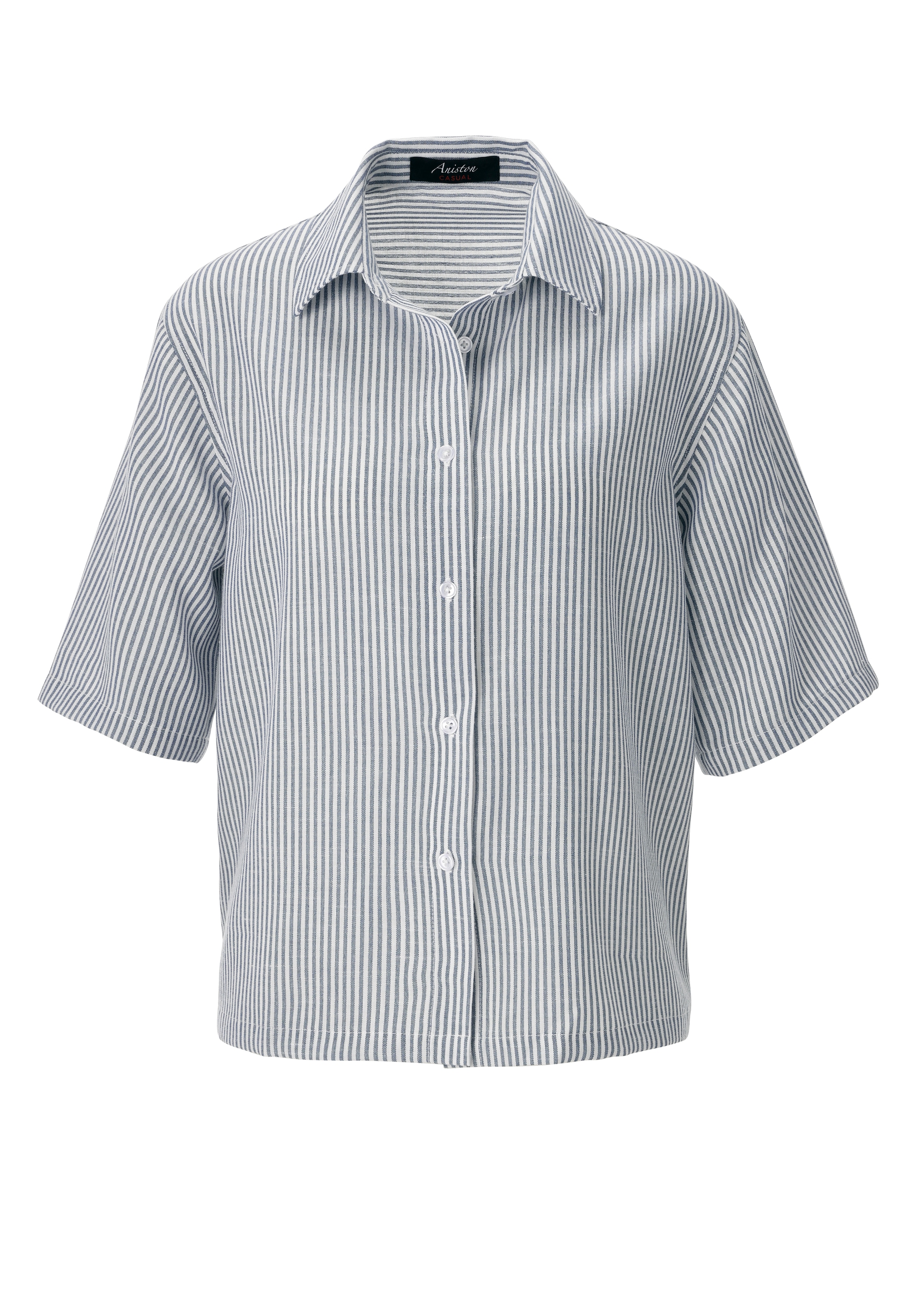 Aniston CASUAL Hemdbluse im Streifen-Dessin - NEUE KOLLEKTION