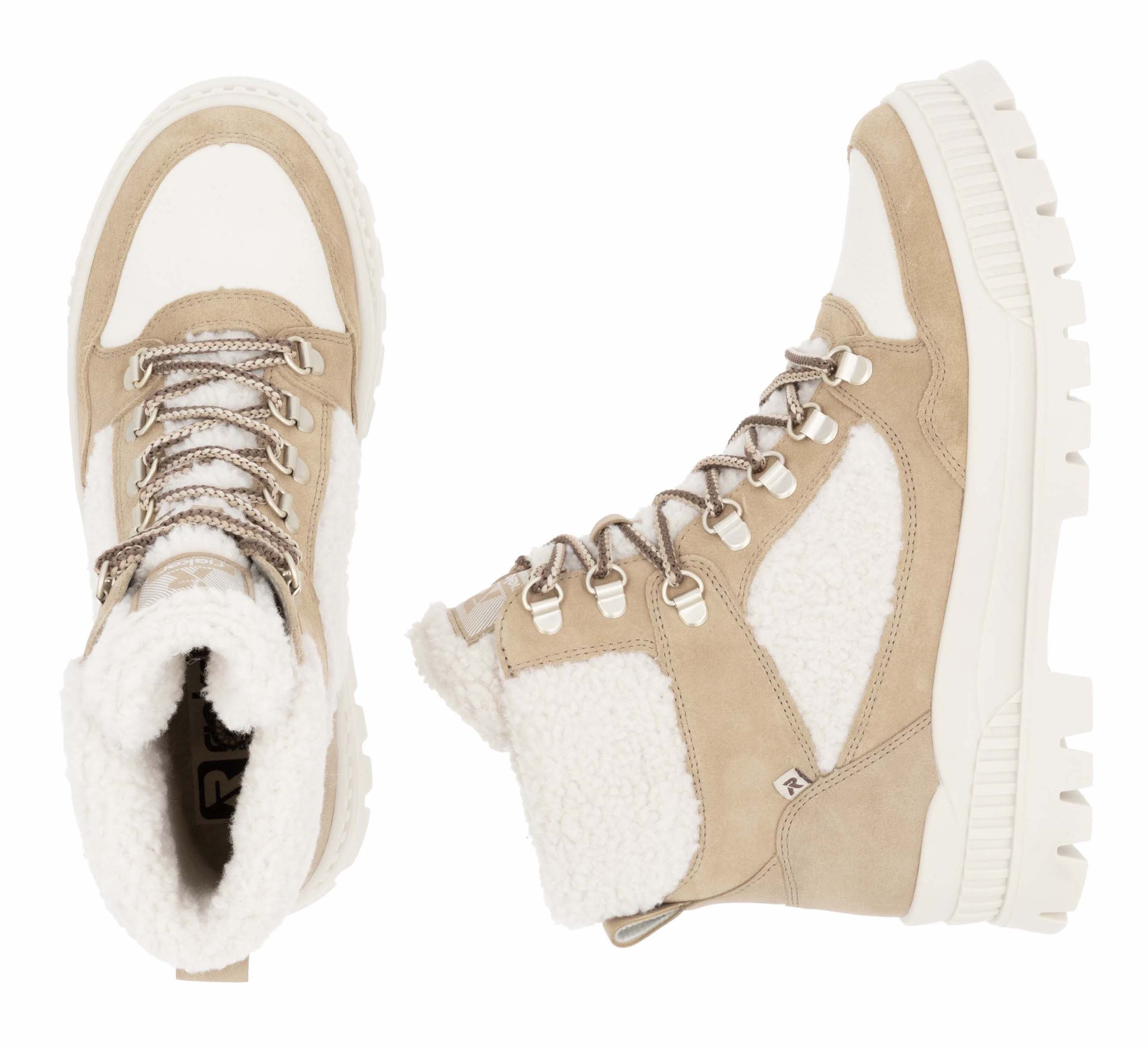 Rieker EVOLUTION Winterboots, Outdoorboots, Winterstiefelette mit Fiber Grip-Laufsohle