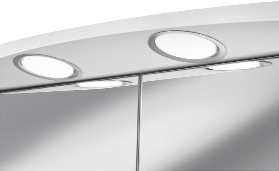 jokey Spiegelschrank »Ampado 60«, weiß, 60 cm Breite