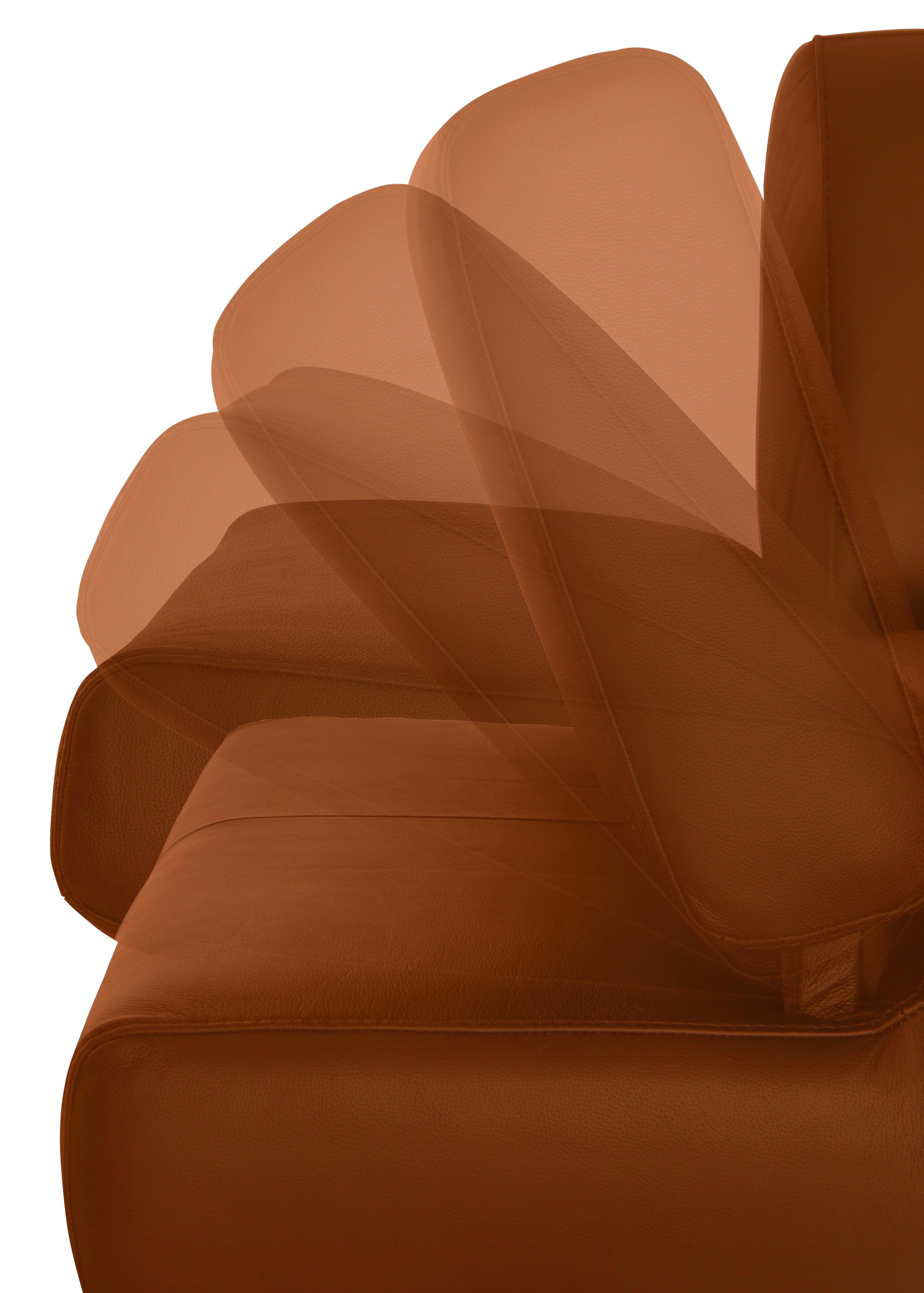 W.SCHILLIG 3-Sitzer »taboo Designsofa mit hohem Sitzkomfort«, mit Übertiefe, inklusive Armlehnenverstellung