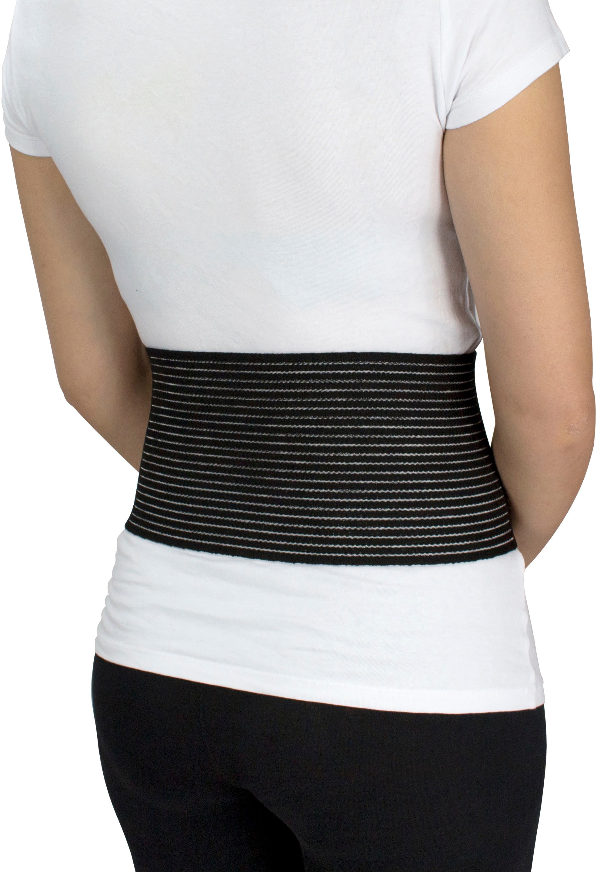 Hydas Bauch- und Rückenstützgürtel »zur Entlastung der Wirbelsäule, Haltungskorrektur & Stabilisierung« Unterstützt bei Bandscheiben-/Überlastungsbeschwerden, Made in Germany