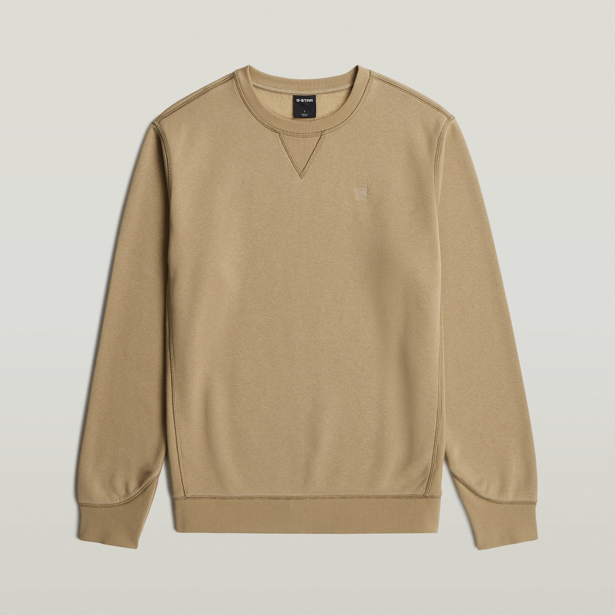 G-STAR Sweatshirt »Premium Core«, mit gerippten Einsätzen
