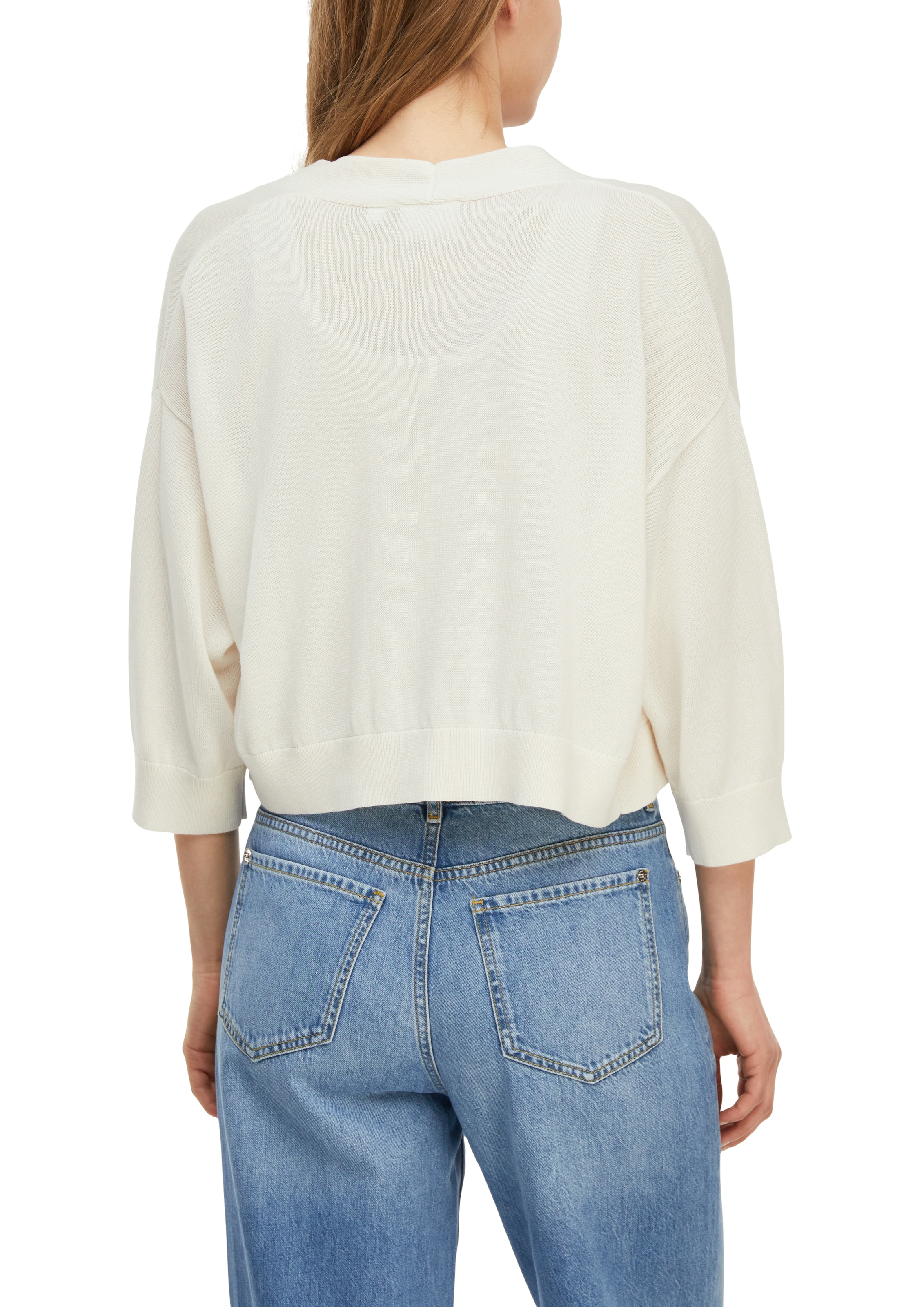 Comma Strickjacke mit Bündchen