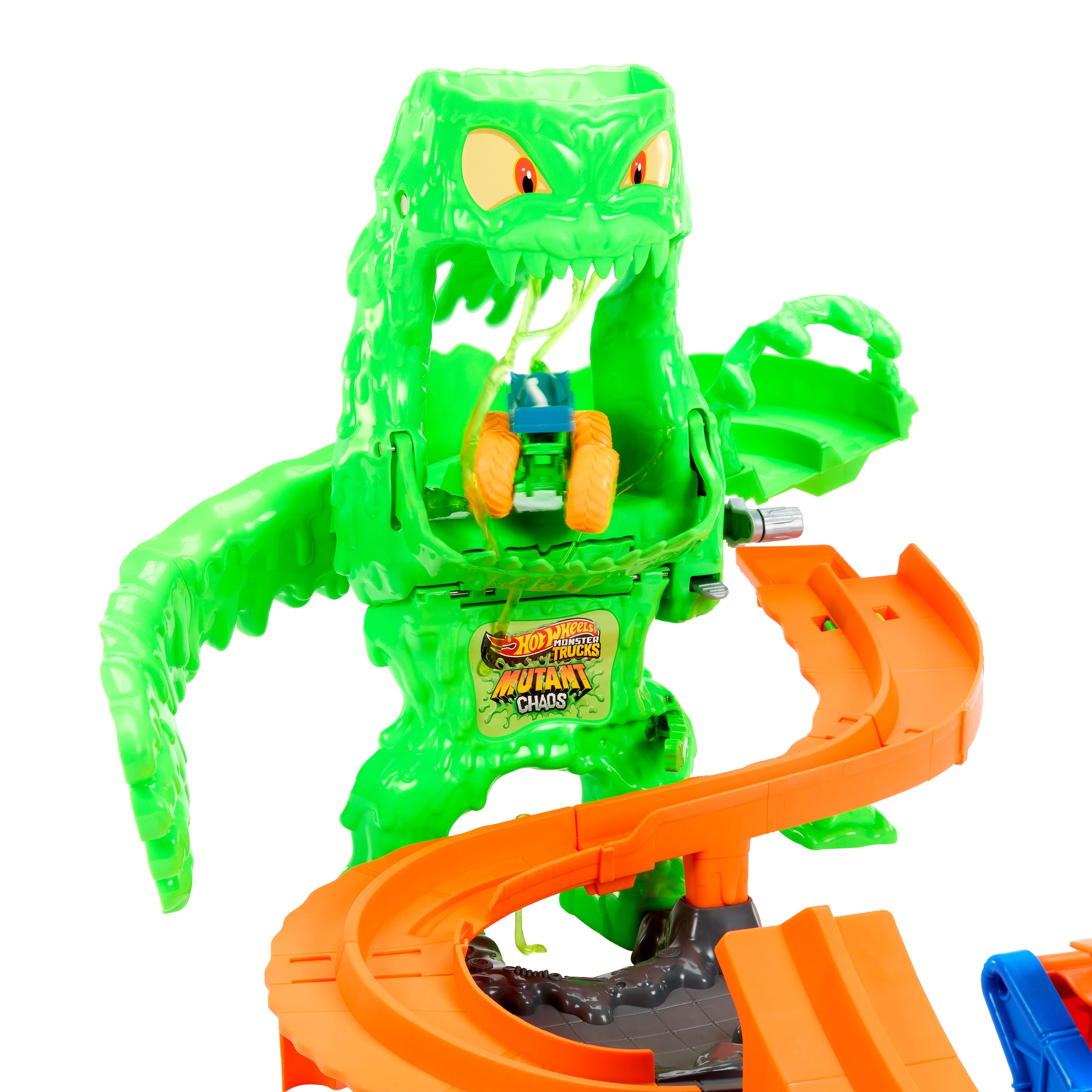 Hot Wheels Autorennbahn »Hot Wheels Monster Trucks 1:64 Mutant Monster Duell«