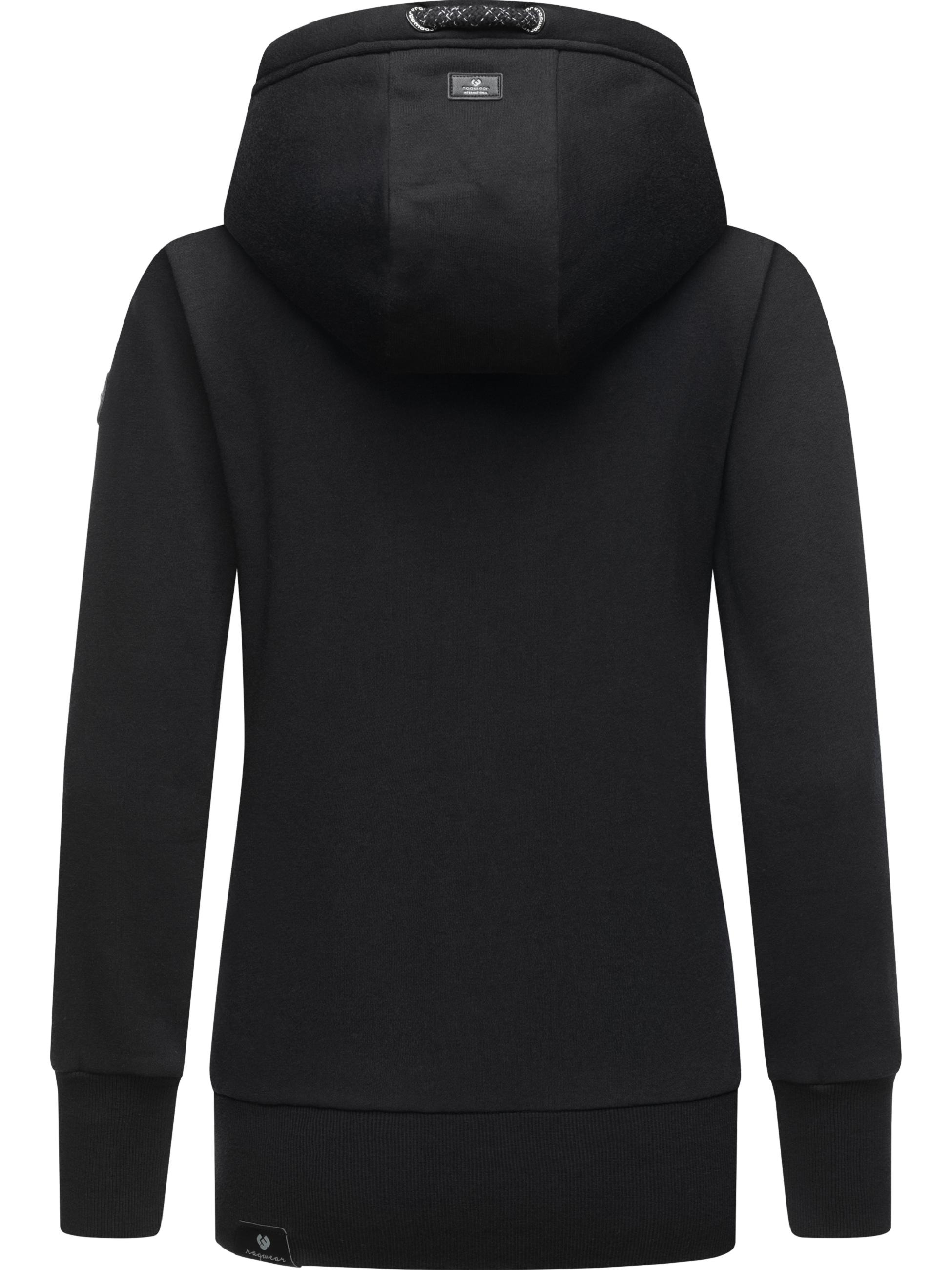 Ragwear Sweatjacke »Sweatjacke Neska Zip«, sportlicher Damen Hoodie mit Kapuze