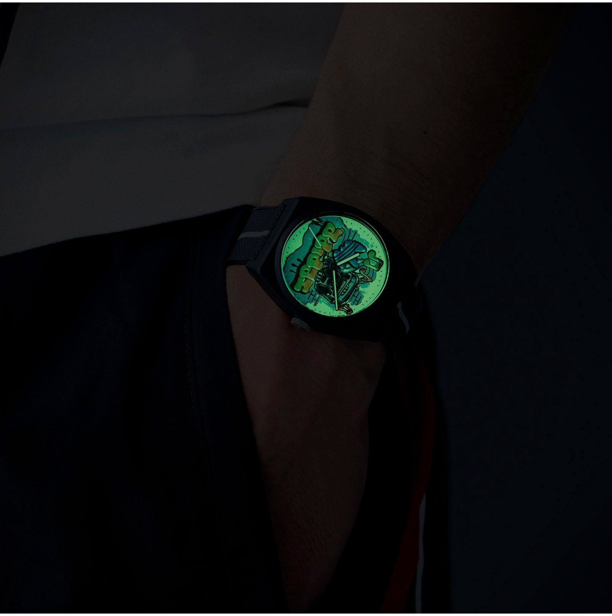 adidas Originals Quarzuhr »PROJECT TWO«, Armbanduhr, Herrenuhr, Damenuhr,Resinarmband,wasserabweisend bis 5 bar