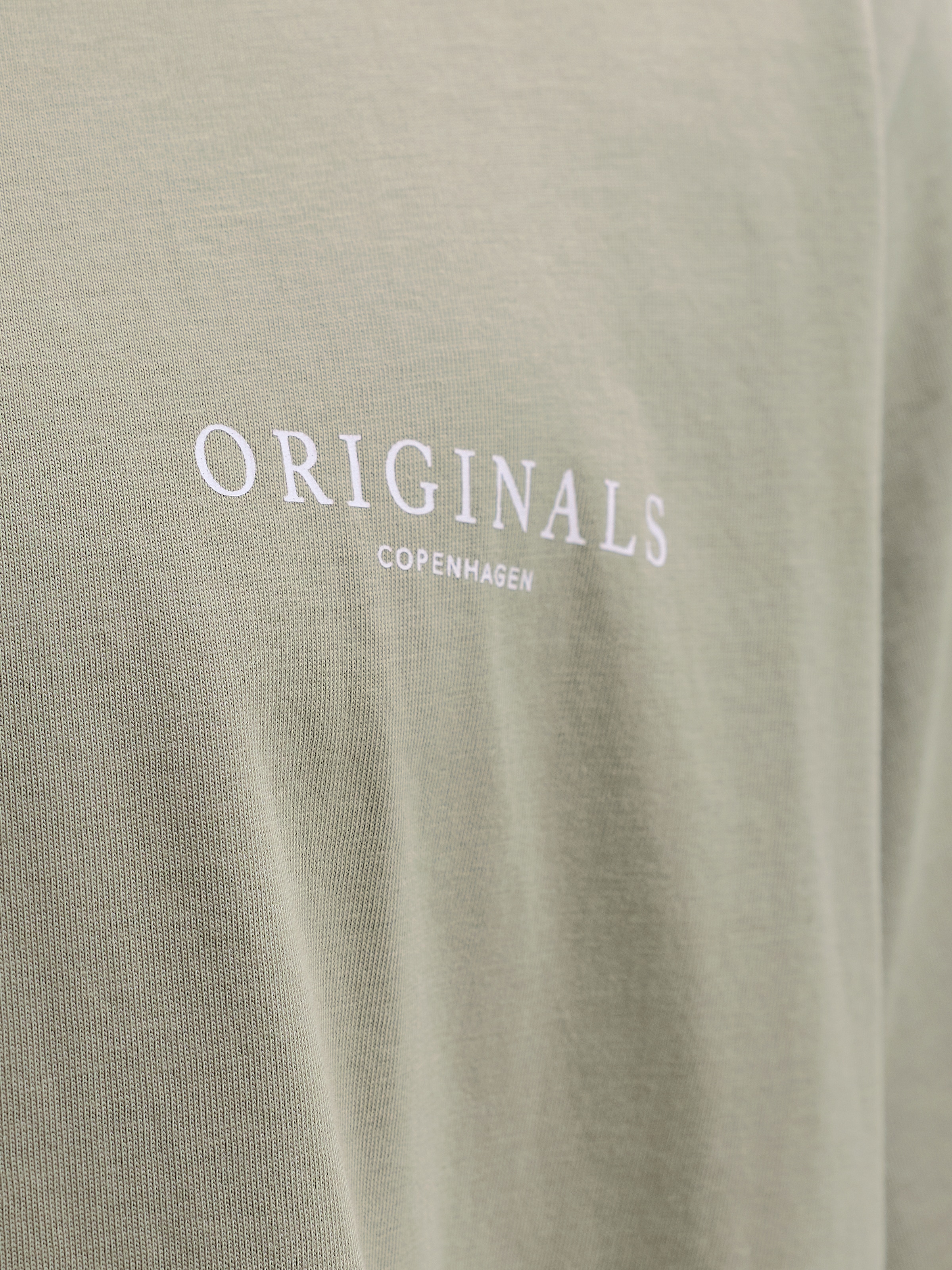 Jack & Jones Kurzarmshirt »JORMONTAUK AOP BACK TEE SS CREW NECK« Baumwolle, regular fit