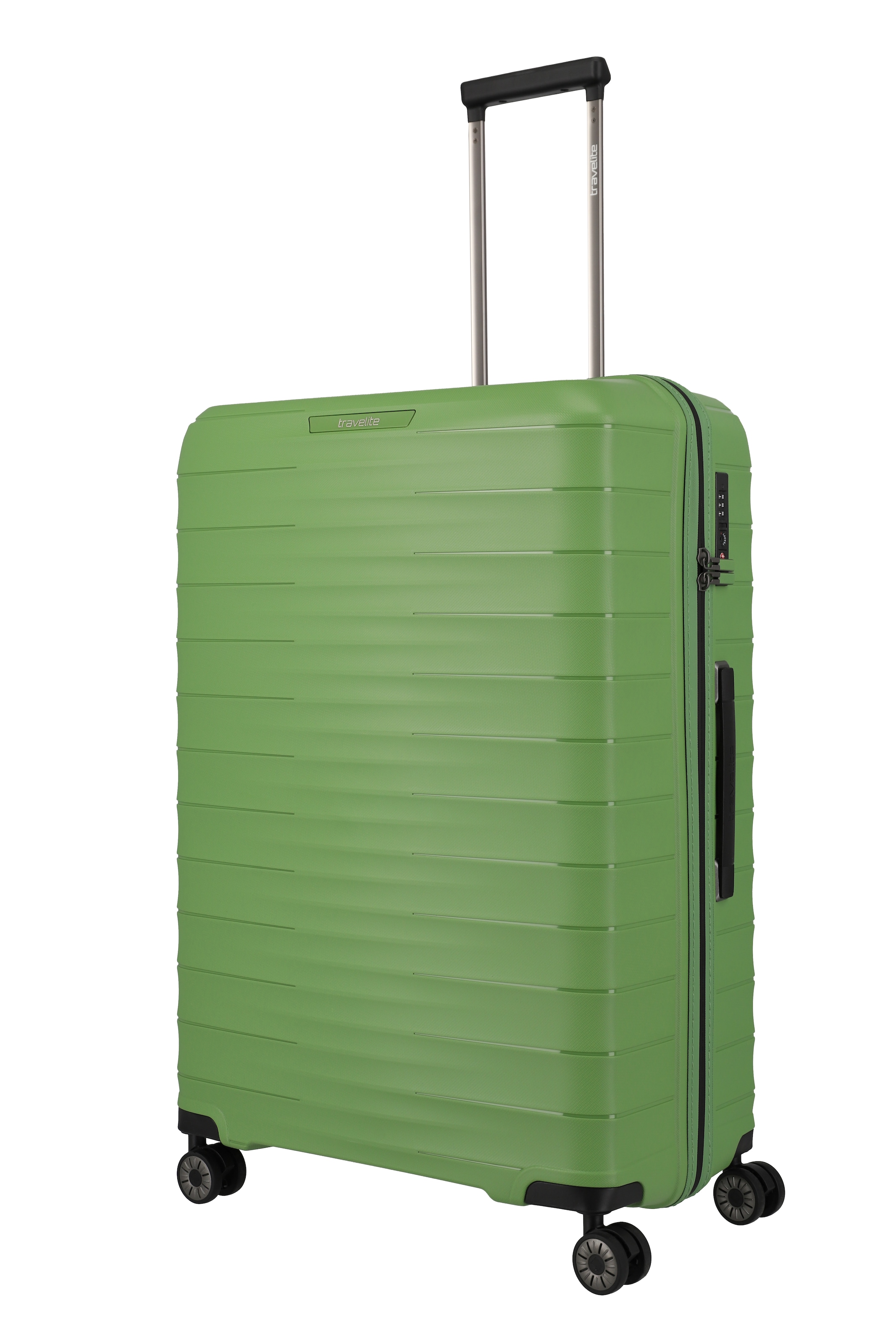 Travelite Mooby Trolley L, 4-Rollen Grün