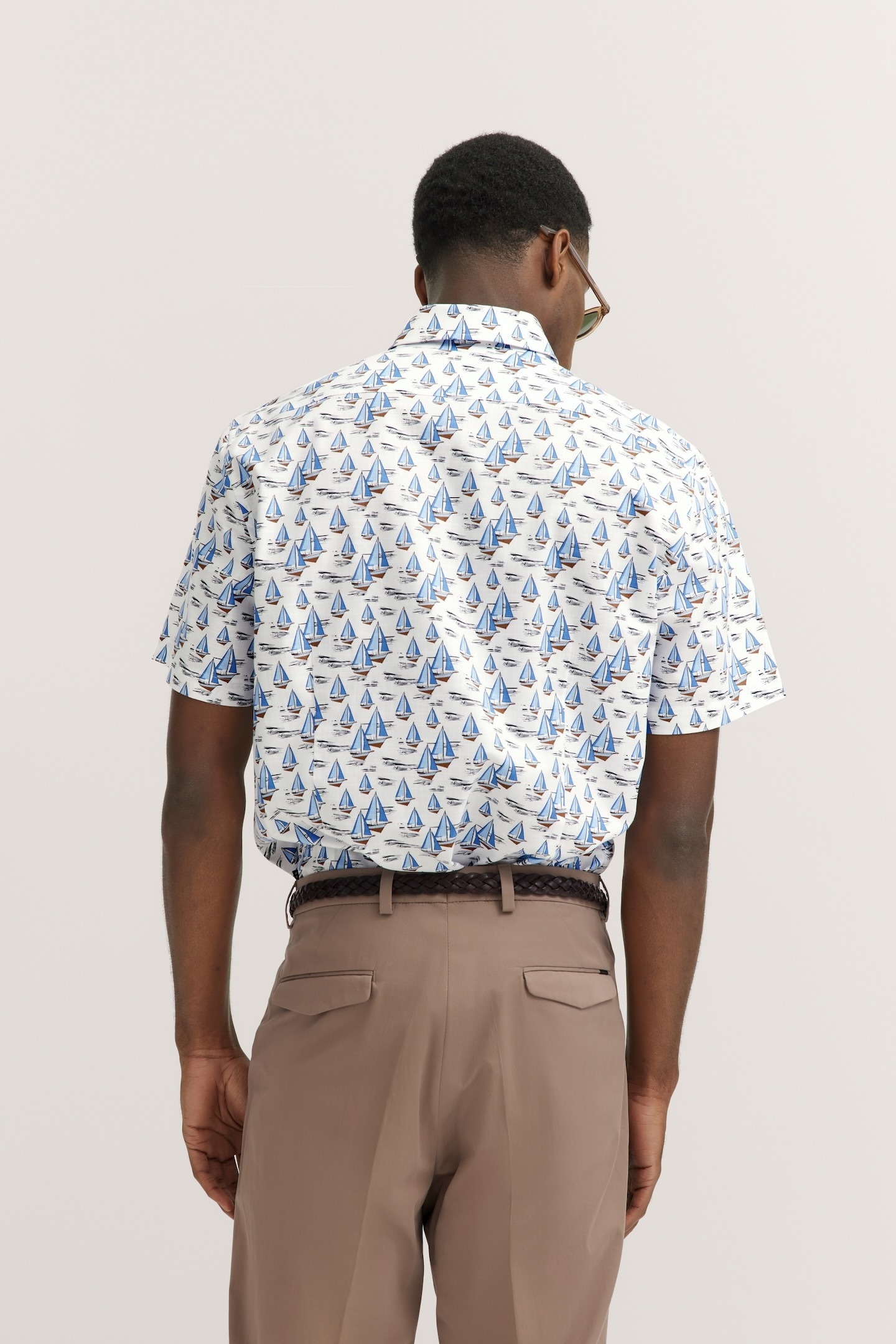 bugatti Kurzarmhemd mit Button-Down-Kragen