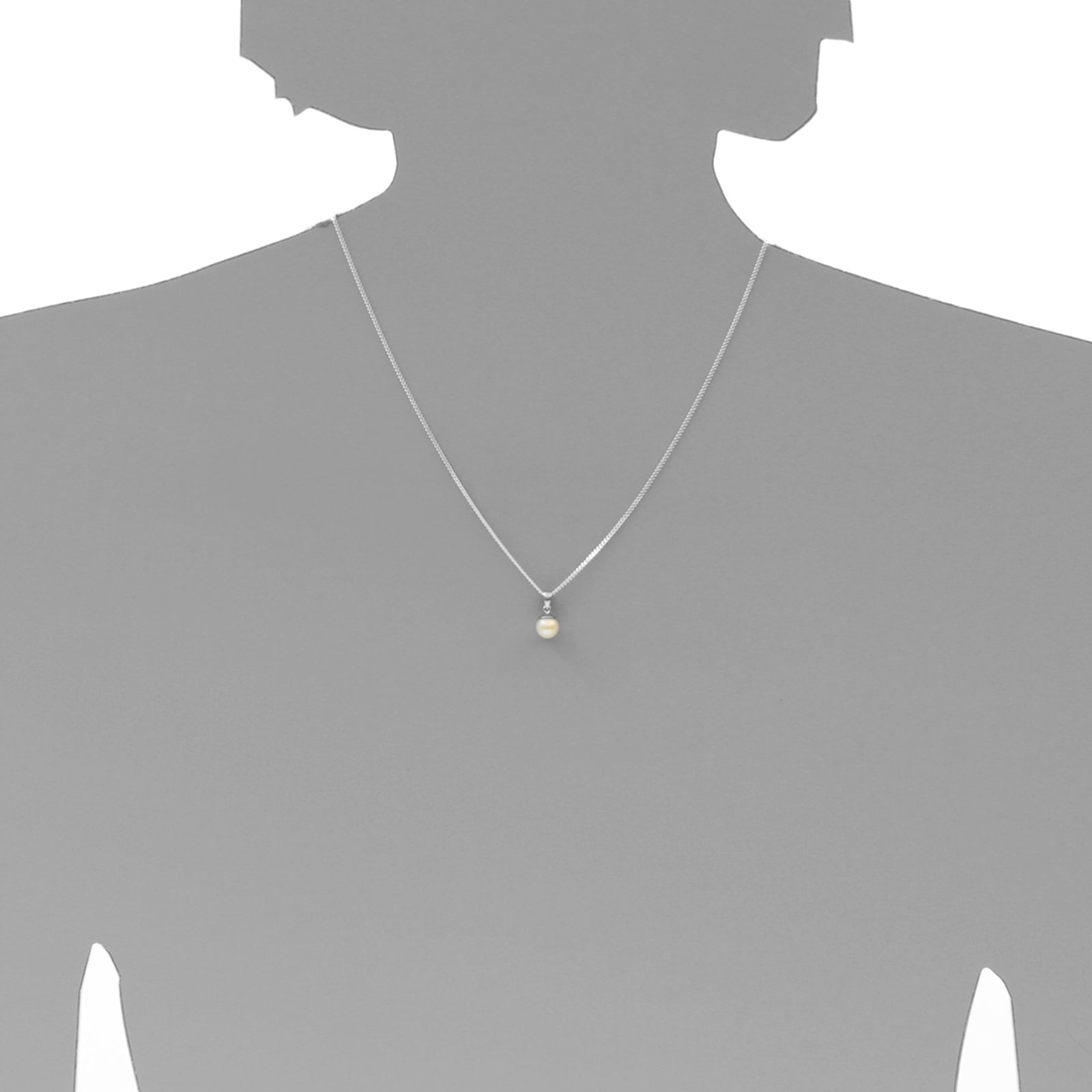 OSTSEE-SCHMUCK Kette mit Anhänger »- Ingrid 6 - Silber 925/000 - Zuchtperle«