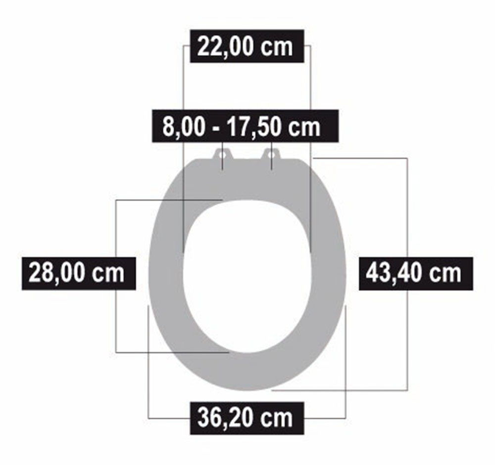CORNAT WC-Sitz »Rezya WC Sitz Rezyklat«
