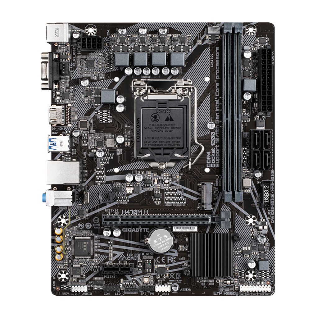 Gigabyte Mainboard »H470M H«