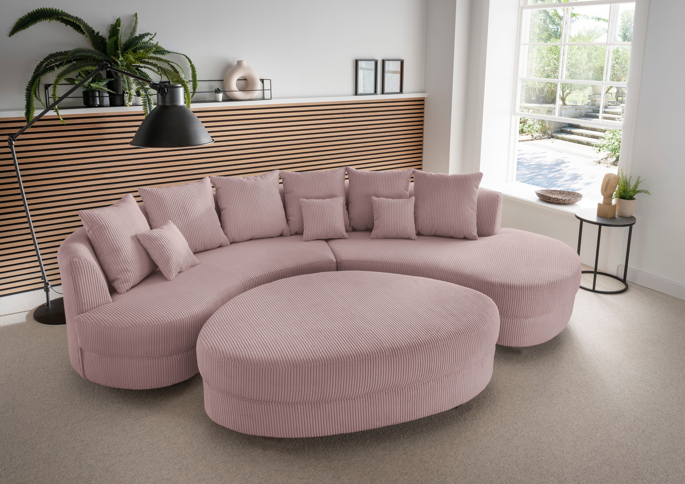 INOSIGN Ecksofa »Limoncello organische Formensprache, L-Form«, ergonomische Form