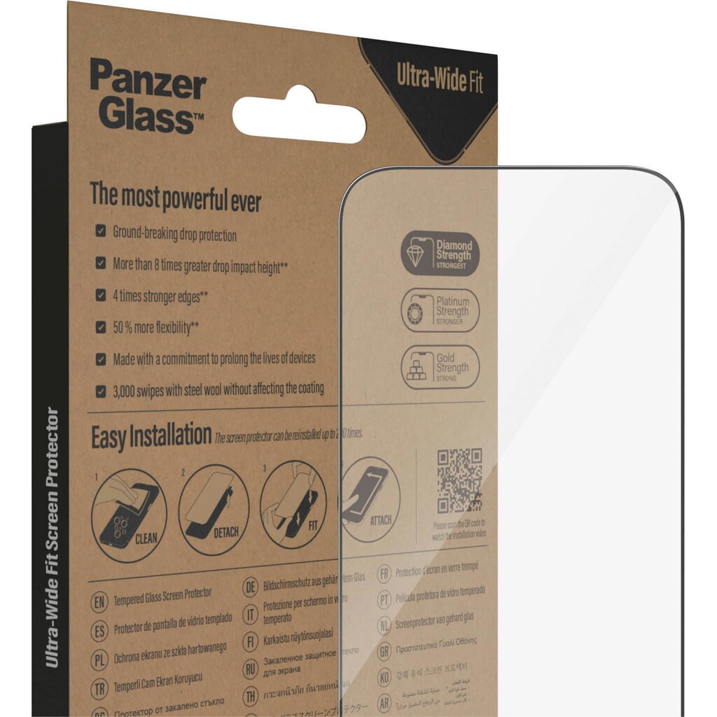 PanzerGlass Displayschutzglas »iPhone 14 Pro Ultrawide AB«