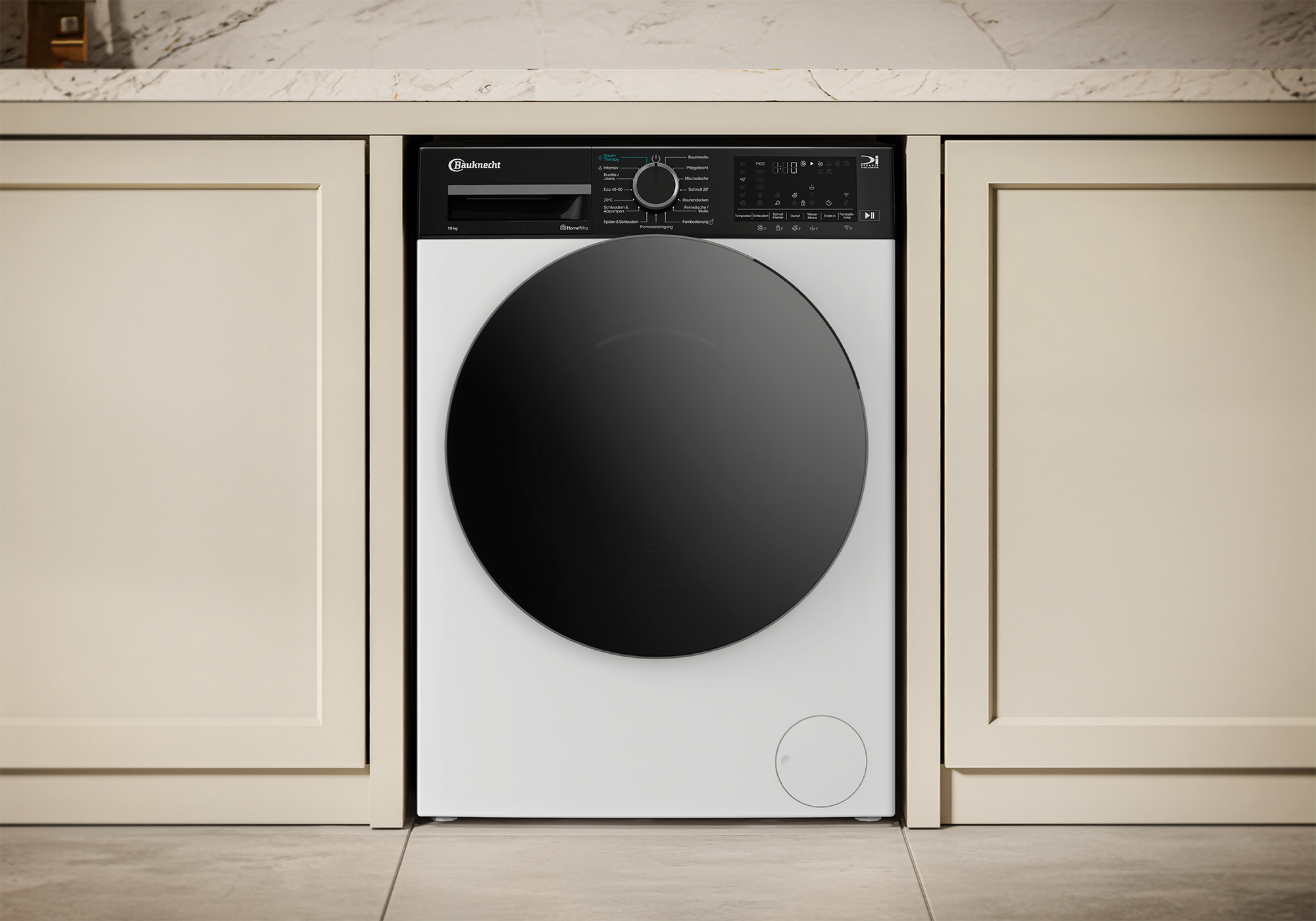 BAUKNECHT Waschmaschine »B WM Smart Eco 10A« 10 kg 1400 U/min HomeWhiz – Smarte Vernetzung für mehr
Komfort