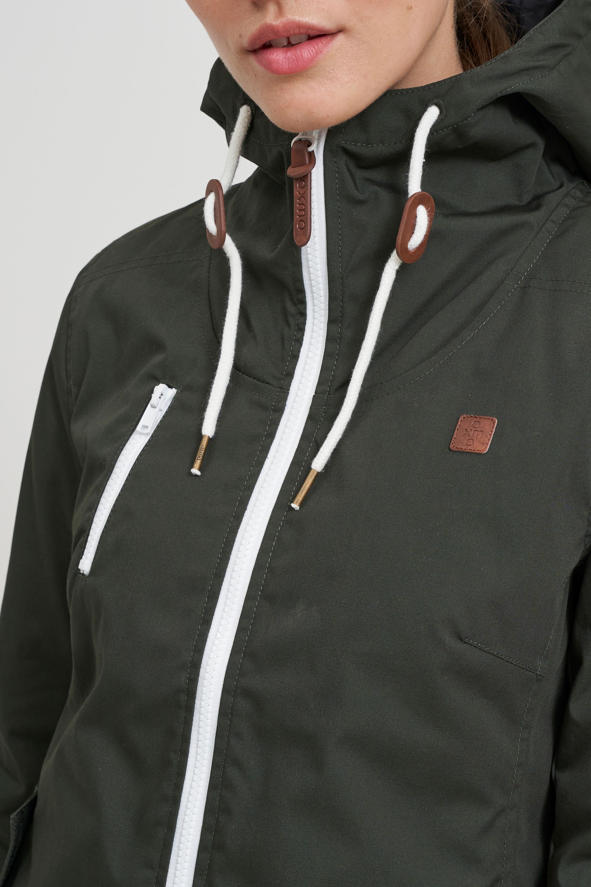 OXMO Kurzjacke »Kurzjacke OXTilda«, mit Kapuze