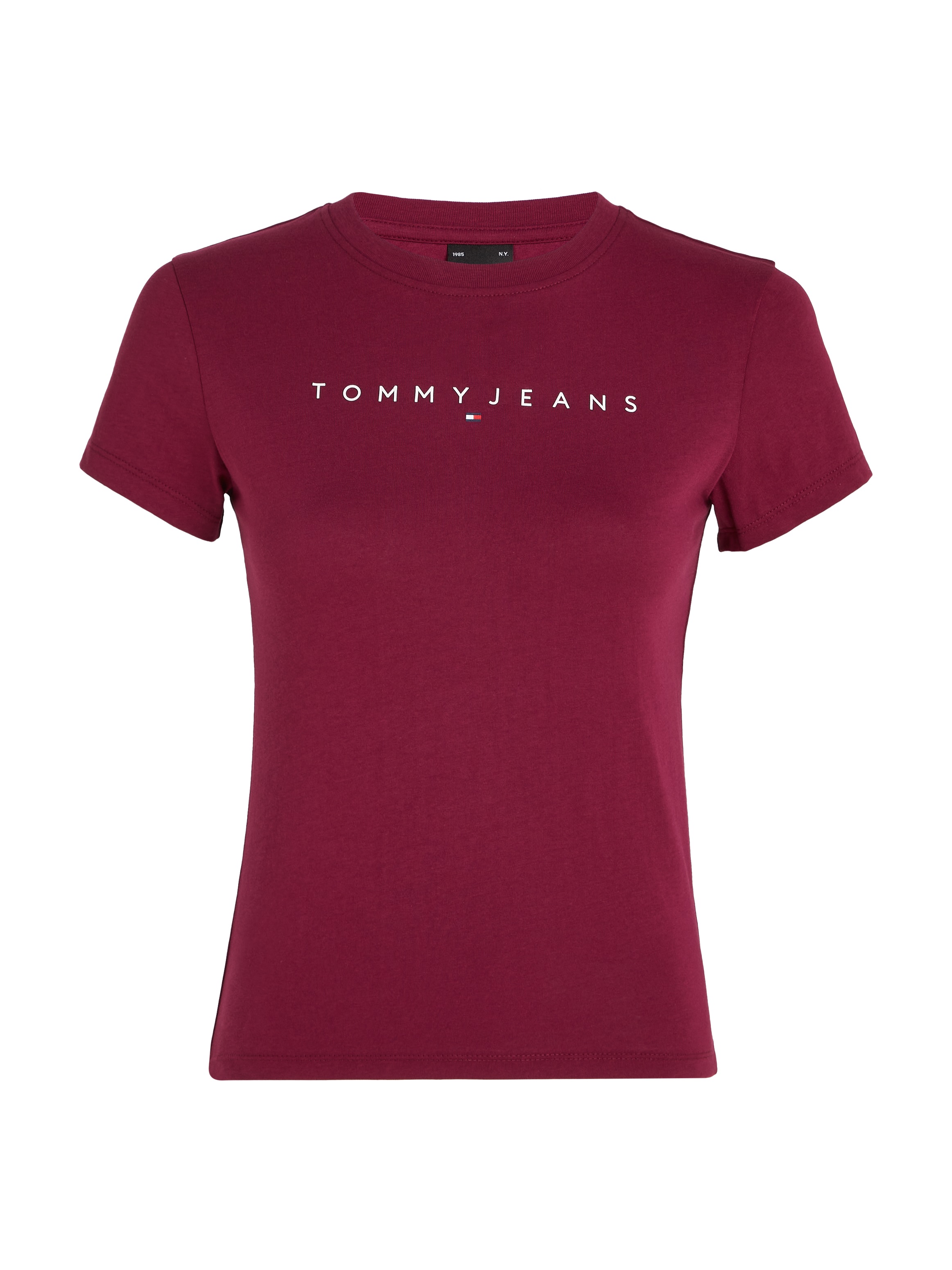 Tommy Jeans T-Shirt »TJW SLIM LINEAR TEE EXT«, mit Logo-Schriftzug