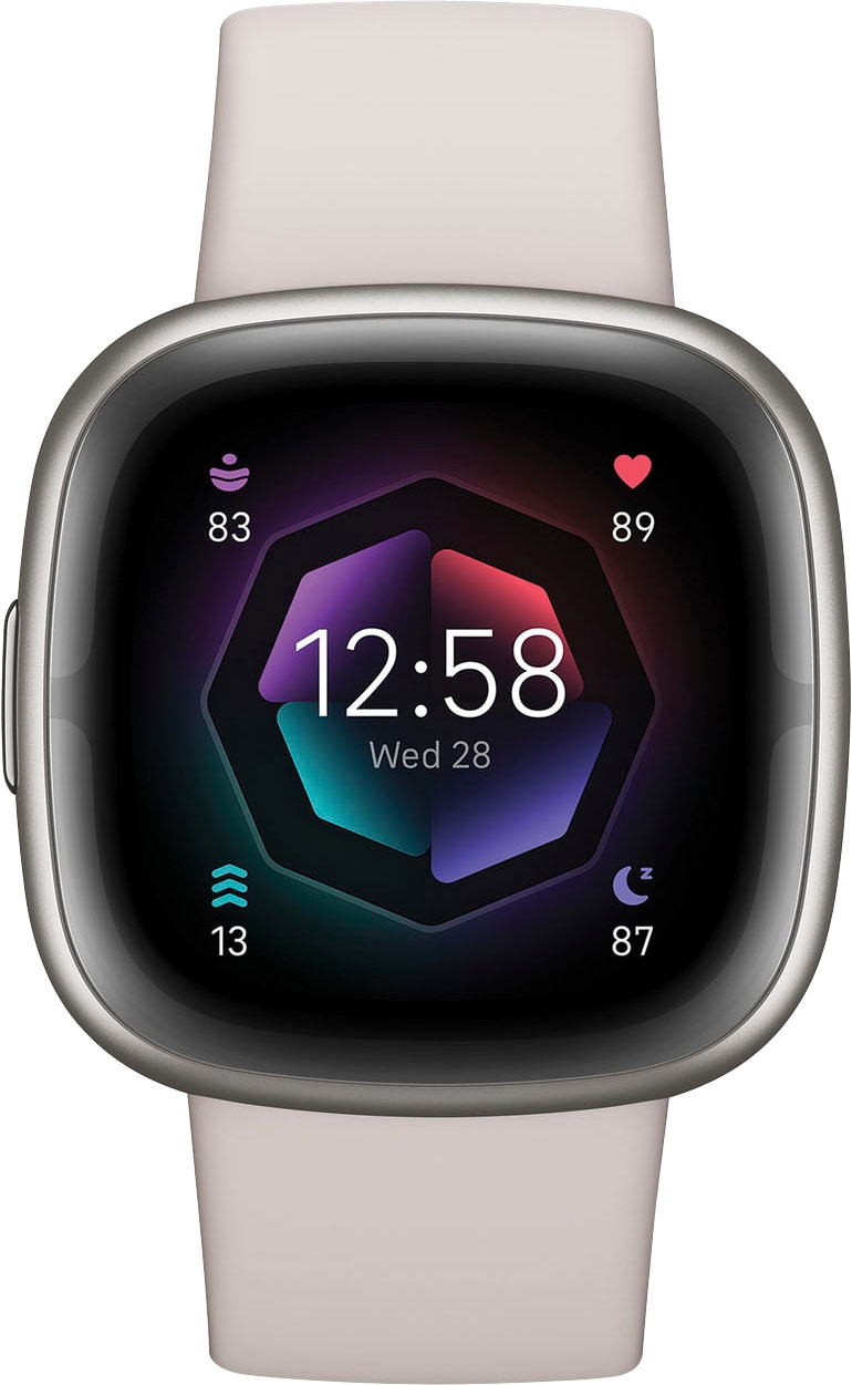 fitbit by Google Smartwatch »Sense 2«, FitbitOS5, inkl. 6 Monate Fitbit Premium)