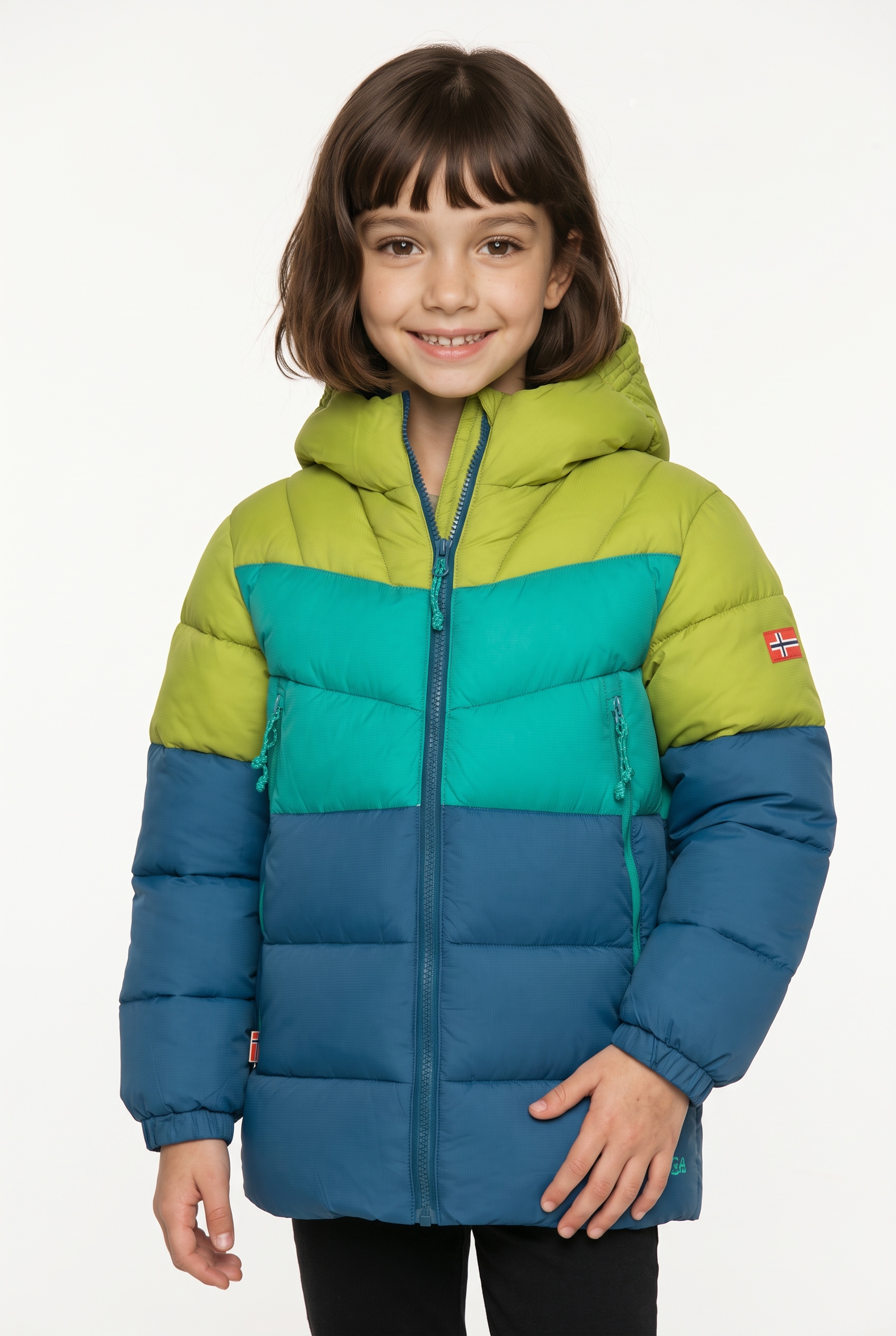 TROLLKIDS Winterjacke »KIDS KIRKENES JACKET« sportlich, aus Polyamid und Polyester, mit robustem Ripstop-Material