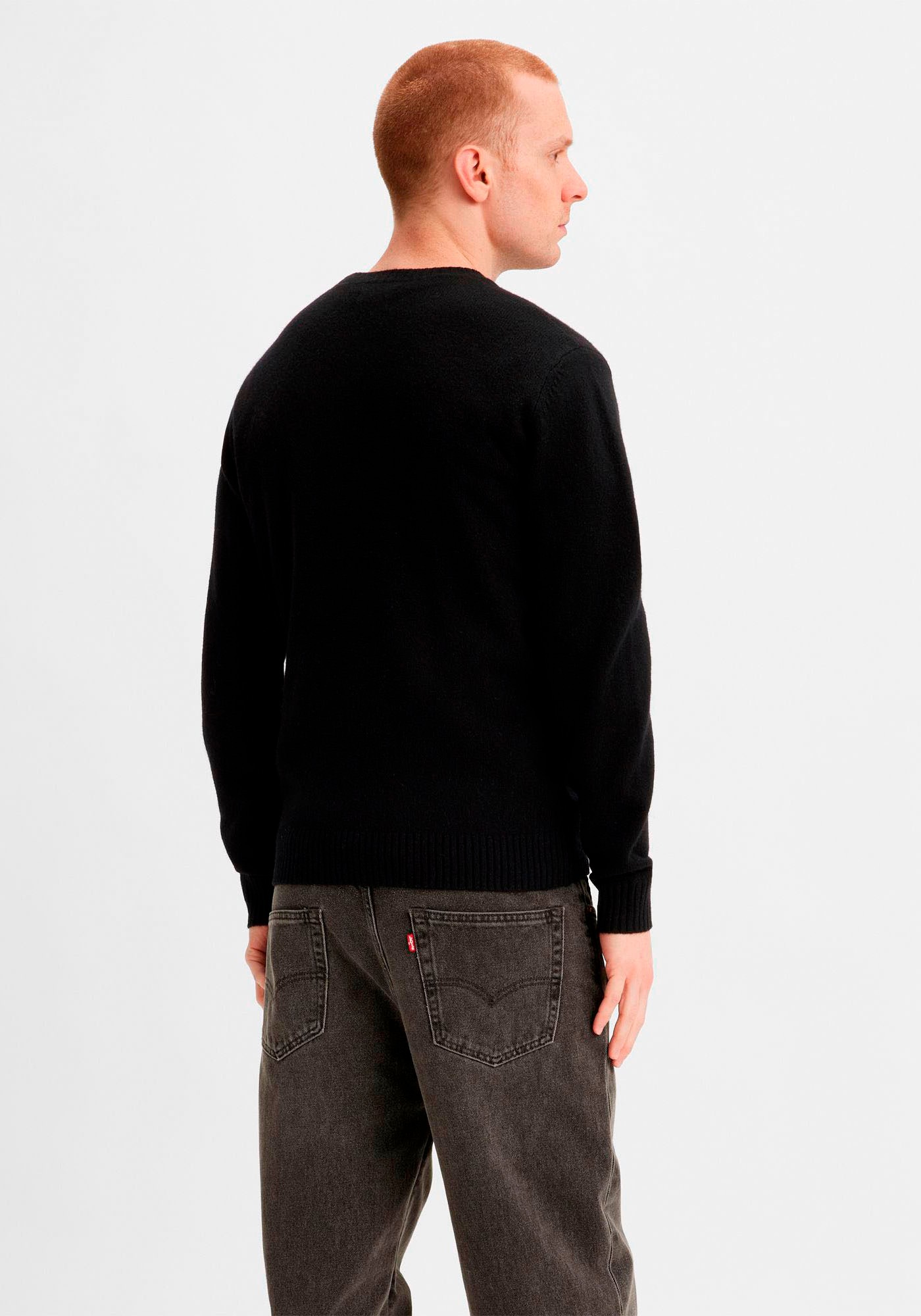 Levi's® Wollpullover »ORIGINAL HM SWEATER« in klassischer Rundhalsform