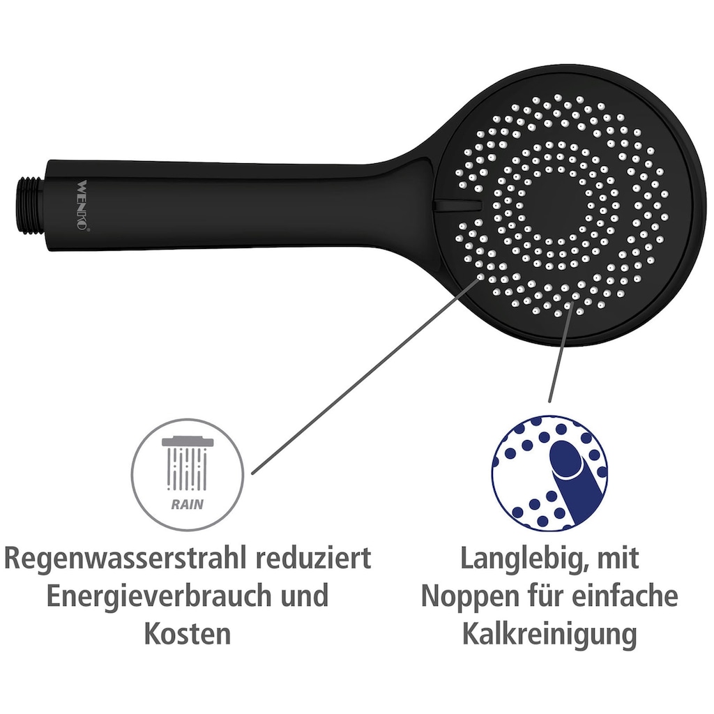 WENKO Handbrause »Watersaving«, (1 tlg.)