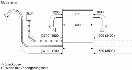 NEFF vollintegrierbarer Geschirrspüler N 70 »S197TCX00E«, 14 Maßgedecke, Gap Light: seitliches Licht zeigt Reinigungsvorgang