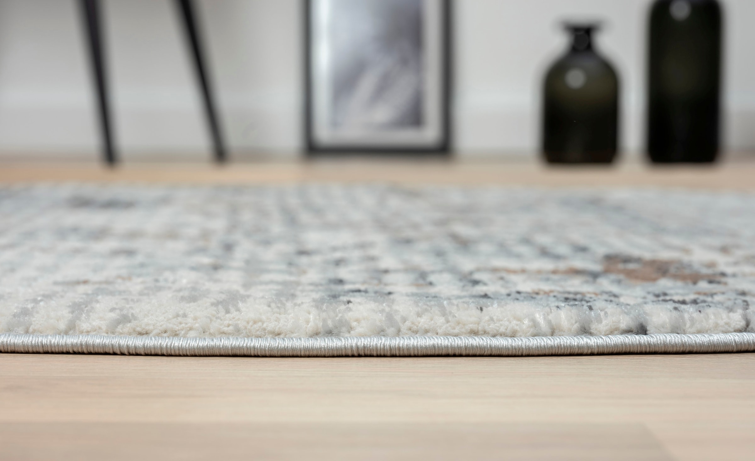 Myflair Möbel & Accessoires Teppich »My Joy« rund 8 mm Höhe Kurzflor, Scandi-Design, besonders weich durch Microfaser