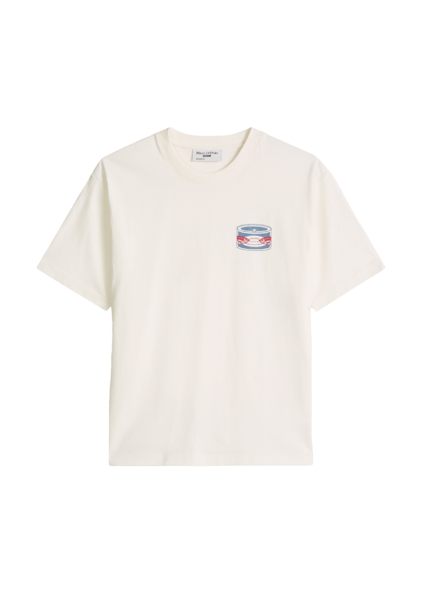 Marc O'Polo DENIM T-Shirt relaxed aus schwerem Bio-Baumwoll-Jersey
