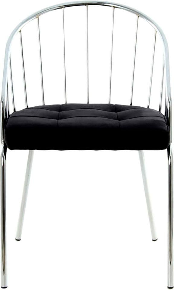 Kayoom Stuhl »Palma,minimalistischer Stuhl,durchgehendes Gestell aus stabilem Metall«, 1 St., elegant, bequem, stabil, in edlen Farben gehalten