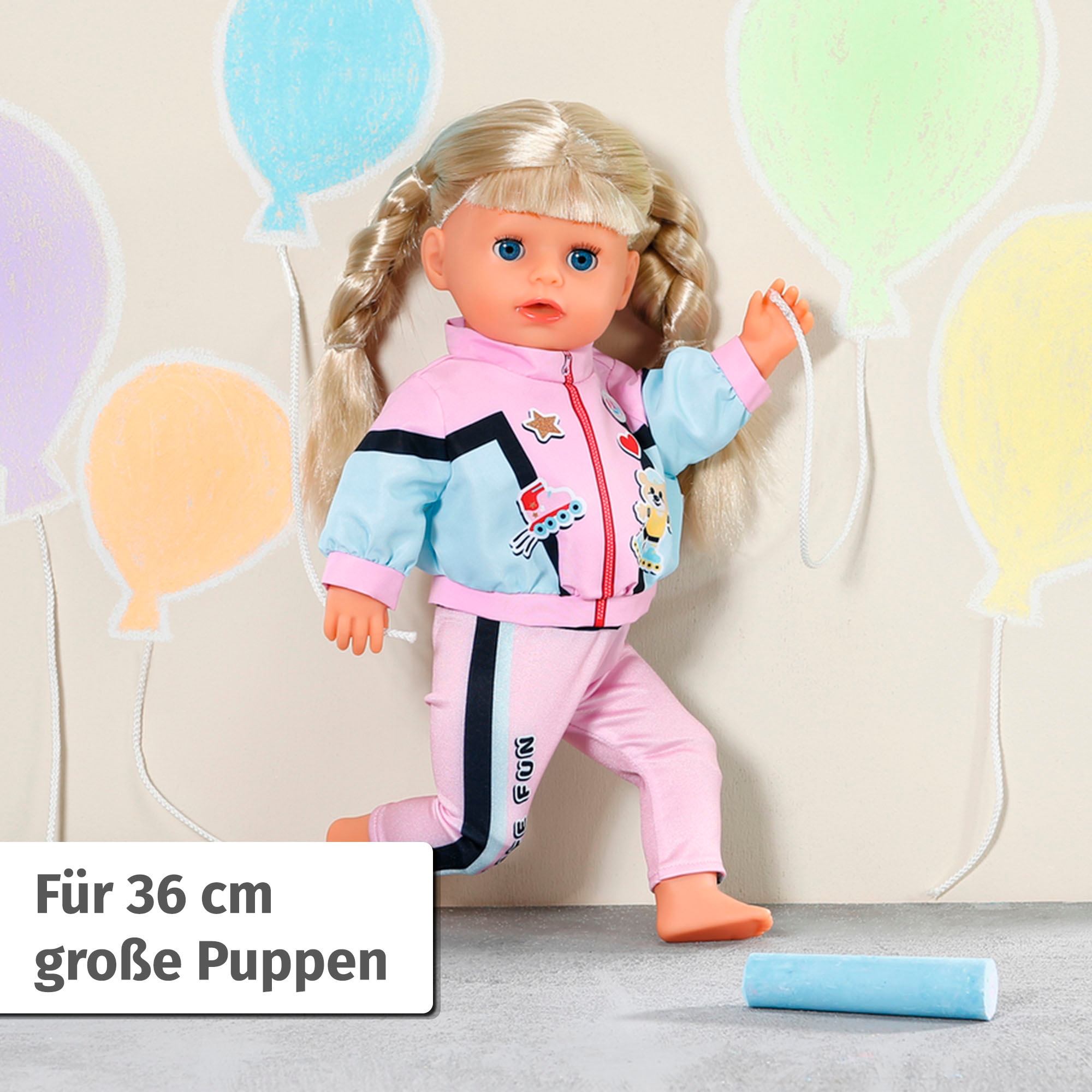 Baby Born Puppenkleidung »Little Jogging Anzug 36 cm«