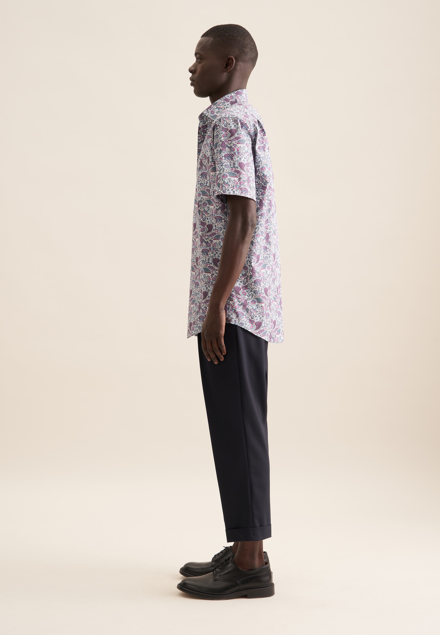 seidensticker Businesshemd »Regular« Regular 1/2 Kentkragen Druck