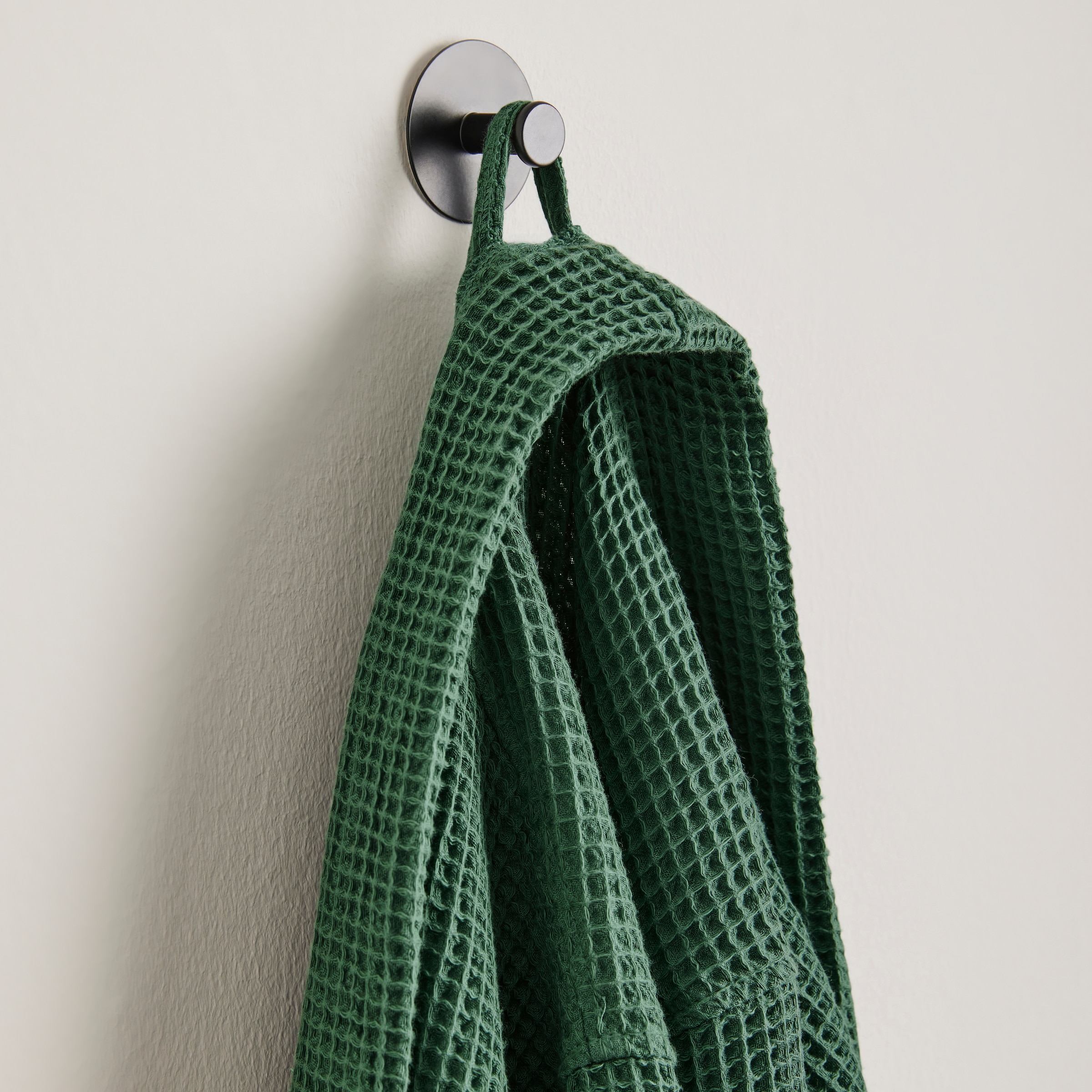 OTTO home Unisex-Bademantel »Inga, Waffelpiqué, leicht, ideal für Sauna & Spa, Hotelbademantel« 1 Stk. kleines Packmaß, Taschen, Damen & Herren, S-3XL, Morgenmantel
