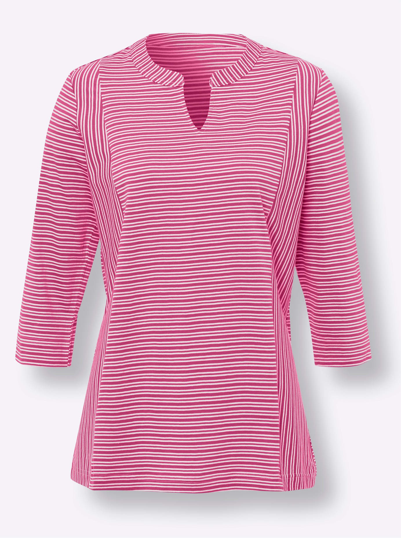 3/4-Arm-Shirt »Freizeitshirt«, (1 tlg.)
