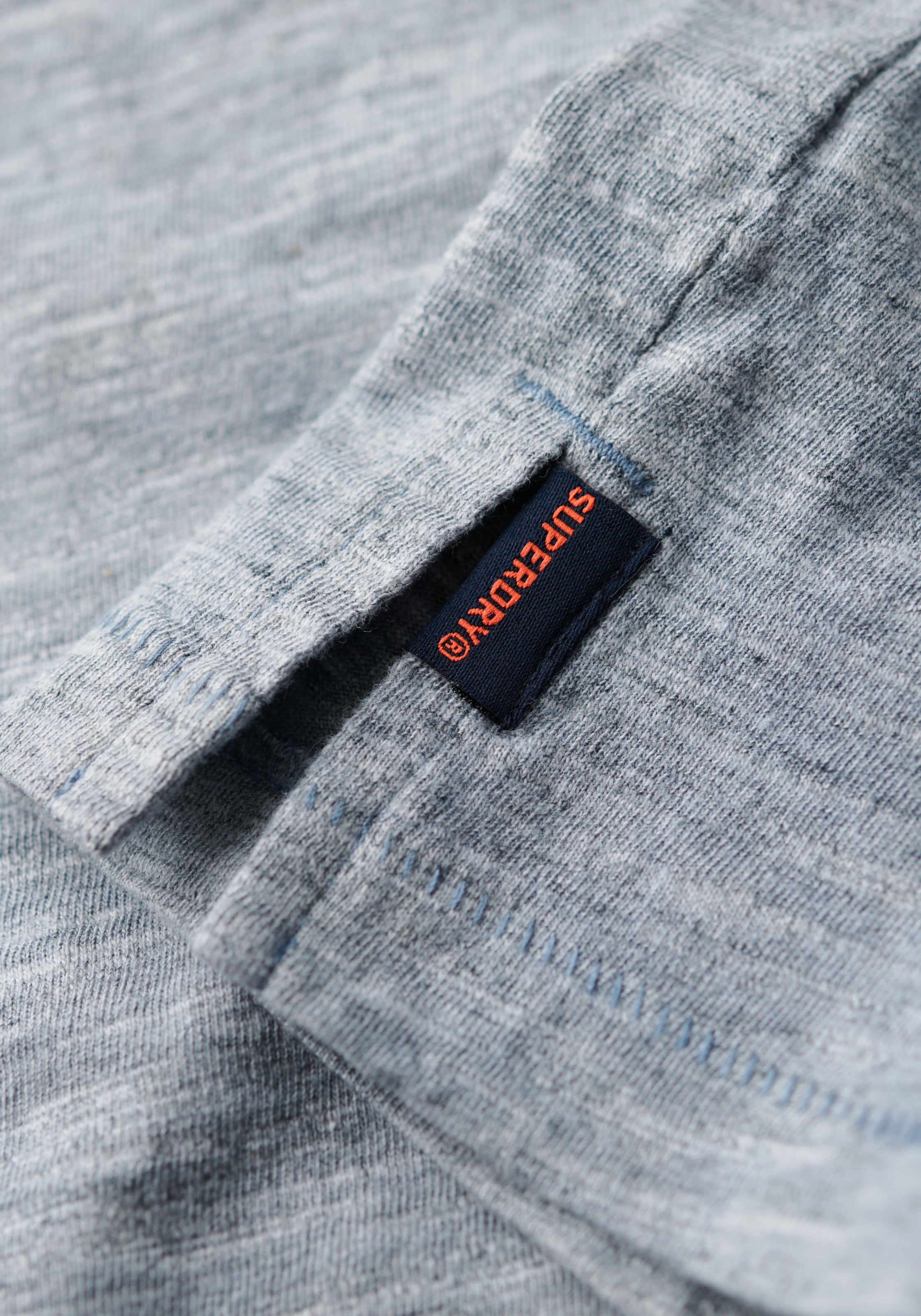 Superdry Rundhalsshirt »OD SLUB MARL T SHIRT«