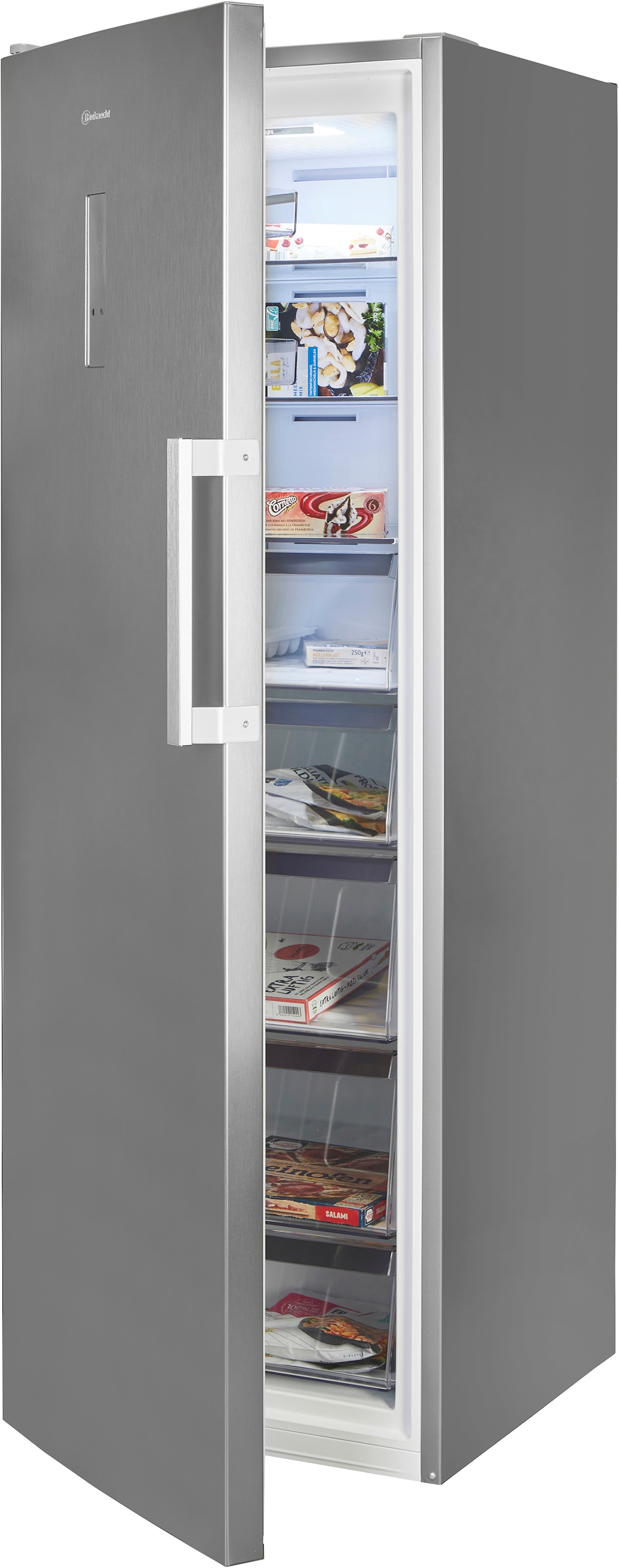 BAUKNECHT Gefrierschrank »GKN I18660C« 186,5 cm hoch 59,7 cm breit