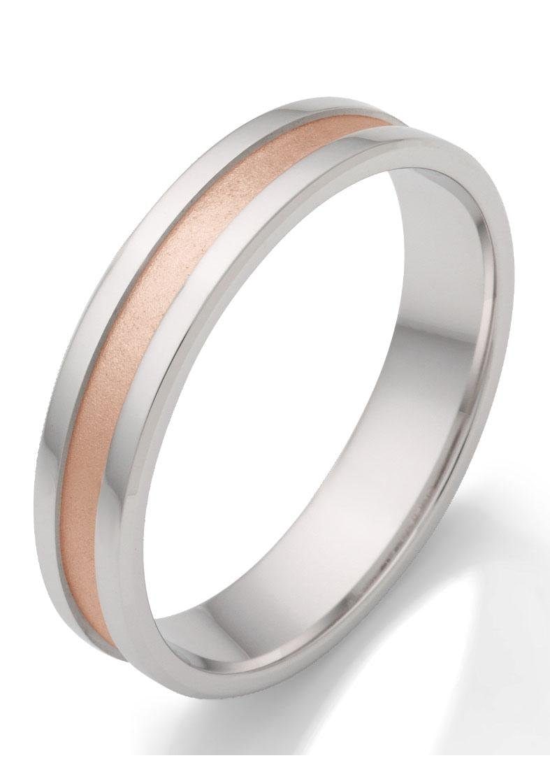 Firetti Trauring »Schmuck Geschenk Hochzeit Ehering "LIEBE"«, wahlweise mit oder ohne Zirkonia (synth.)