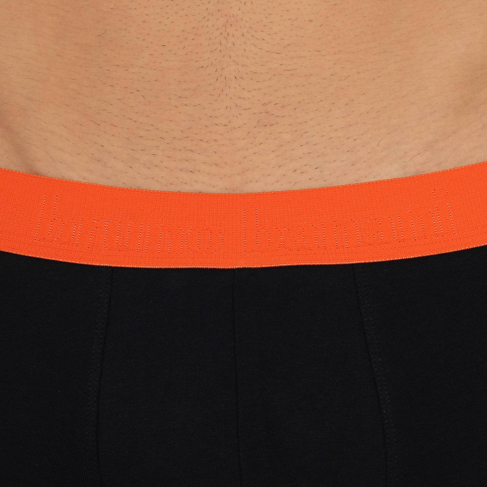 Bruno Banani Boxershorts »FLOWING«, (2er Pack), mit kontrastfarbenem Bündchen