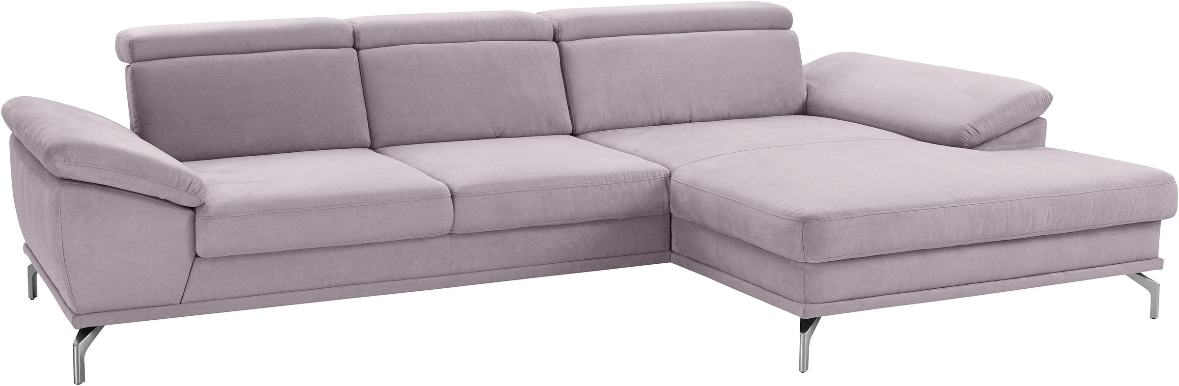 sit&more Ecksofa »Scorpio L-Form«, inklusive Sitztiefenverstellung, wahlweise mit Kopfverstellung