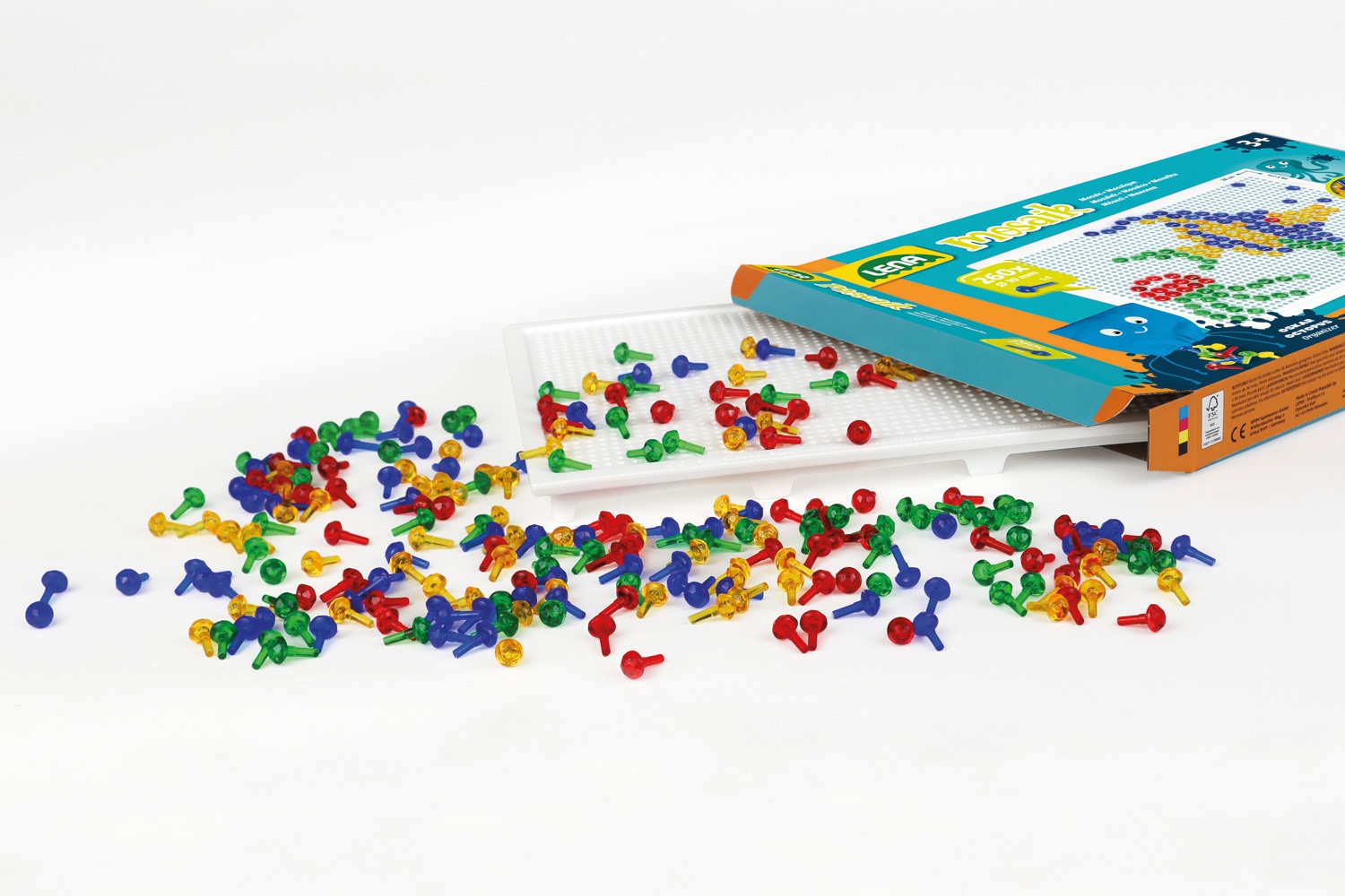 Lena® Kreativset »Mosaik, 260, Ø 10 mm« Made in Europe