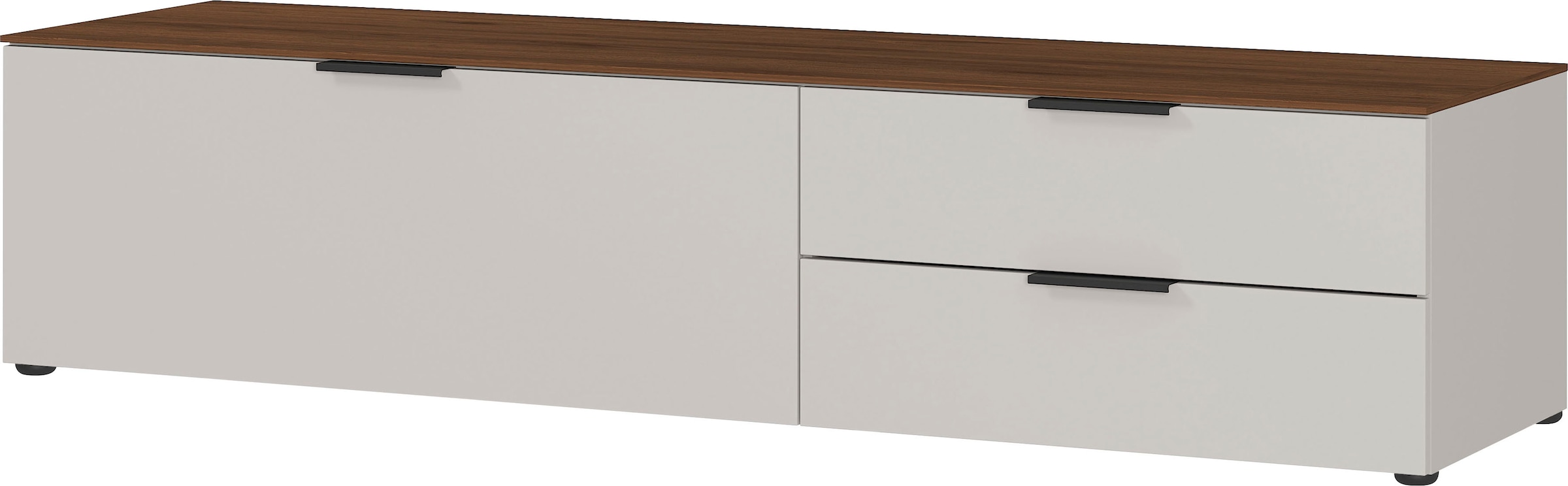 GERMANIA Lowboard »California«, Breite 164 cm, mit filigraner Deckplatte