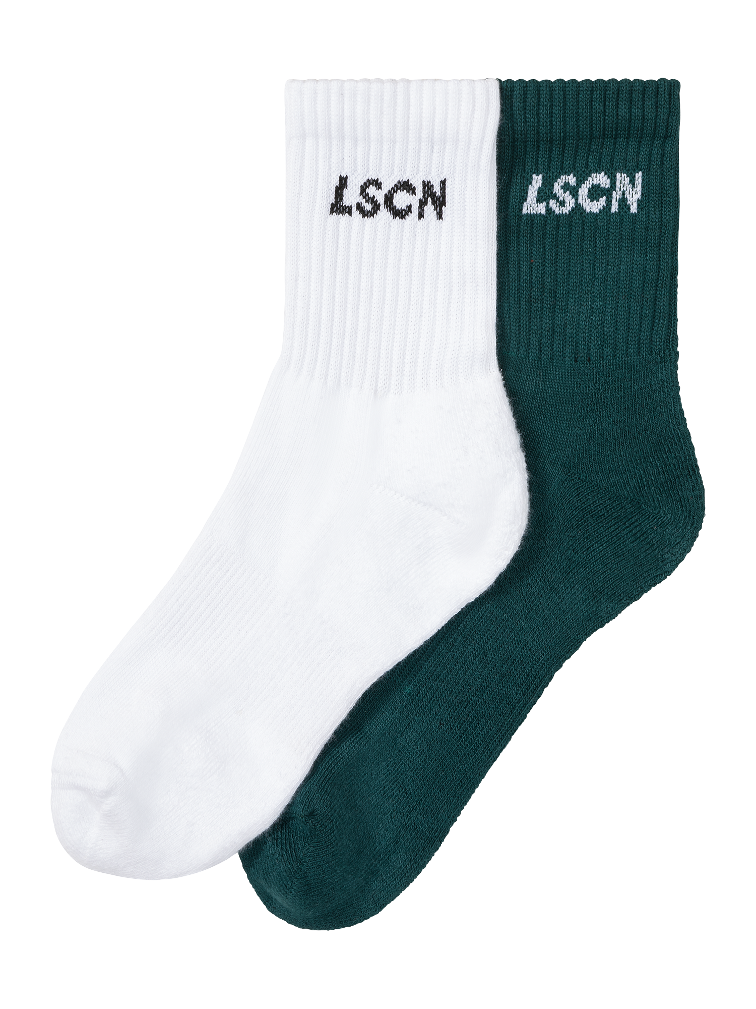 LSCN by LASCANA Tennissocken, (Packung, 2 Paar), mit Halbfußfrottee