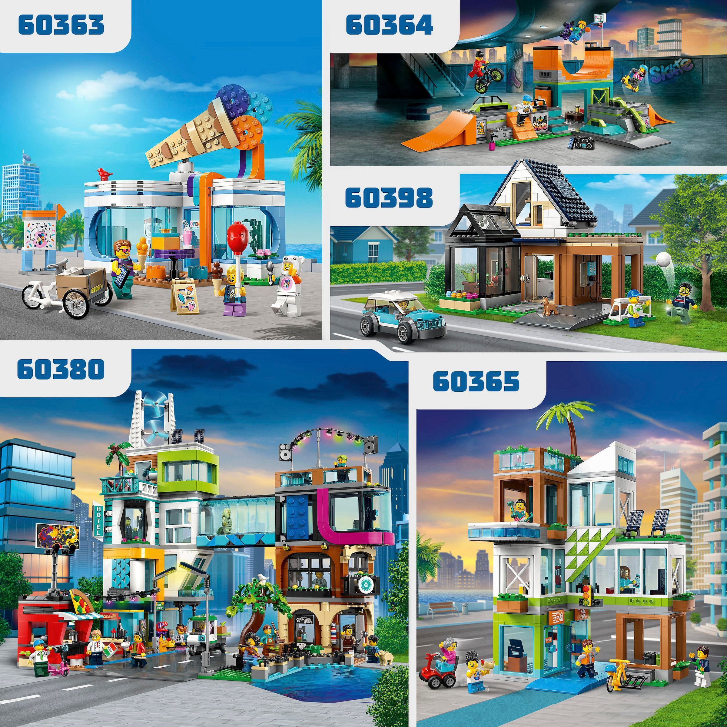 LEGO® Konstruktionsspielsteine »Stadtzentrum (60380), LEGO® City«, (2010 St.), Made in Europe