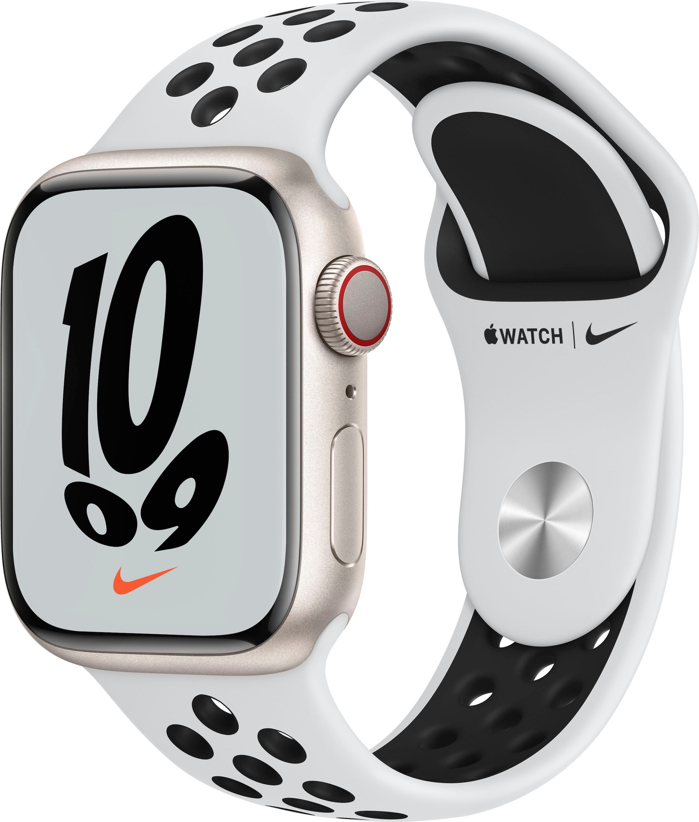 Apple Smartwatch »Nike Series 7 GPS + Cellular, 41mm«, (Watch OS 8)