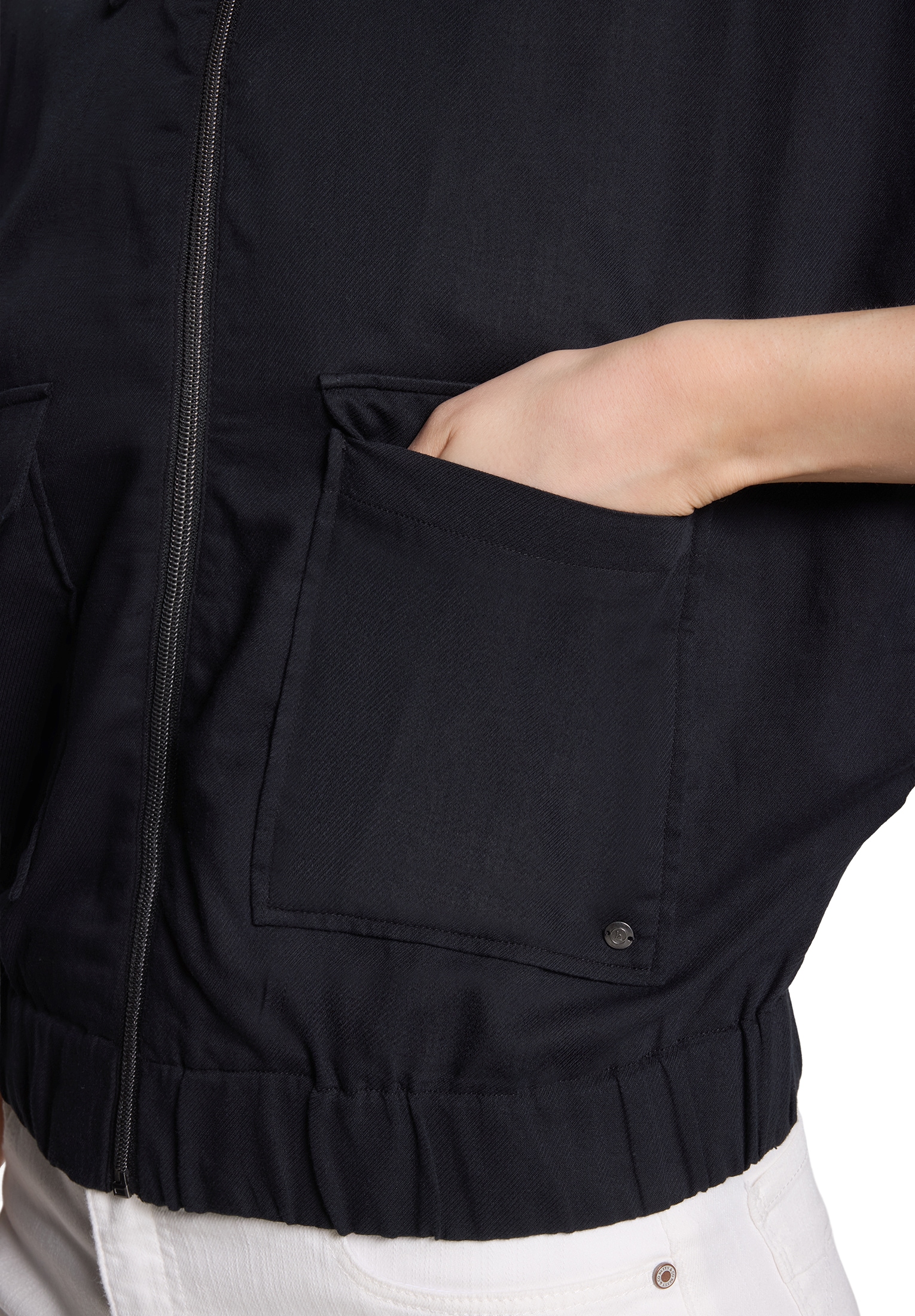 Betty&Co Jackenblazer »Casual-Jacke mit Kragen«
